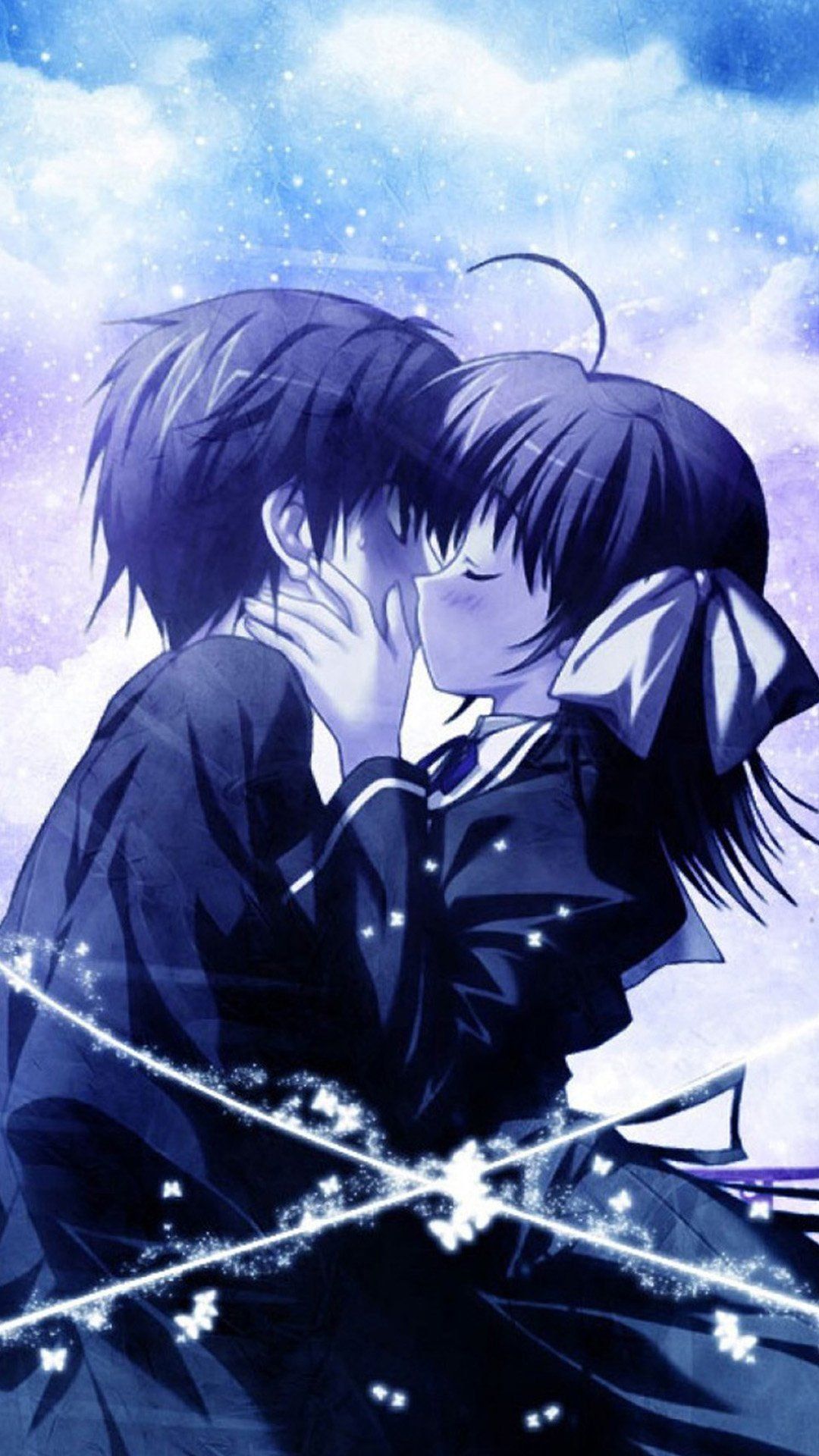 1080x1920 Couple love anime Wallpaper Download