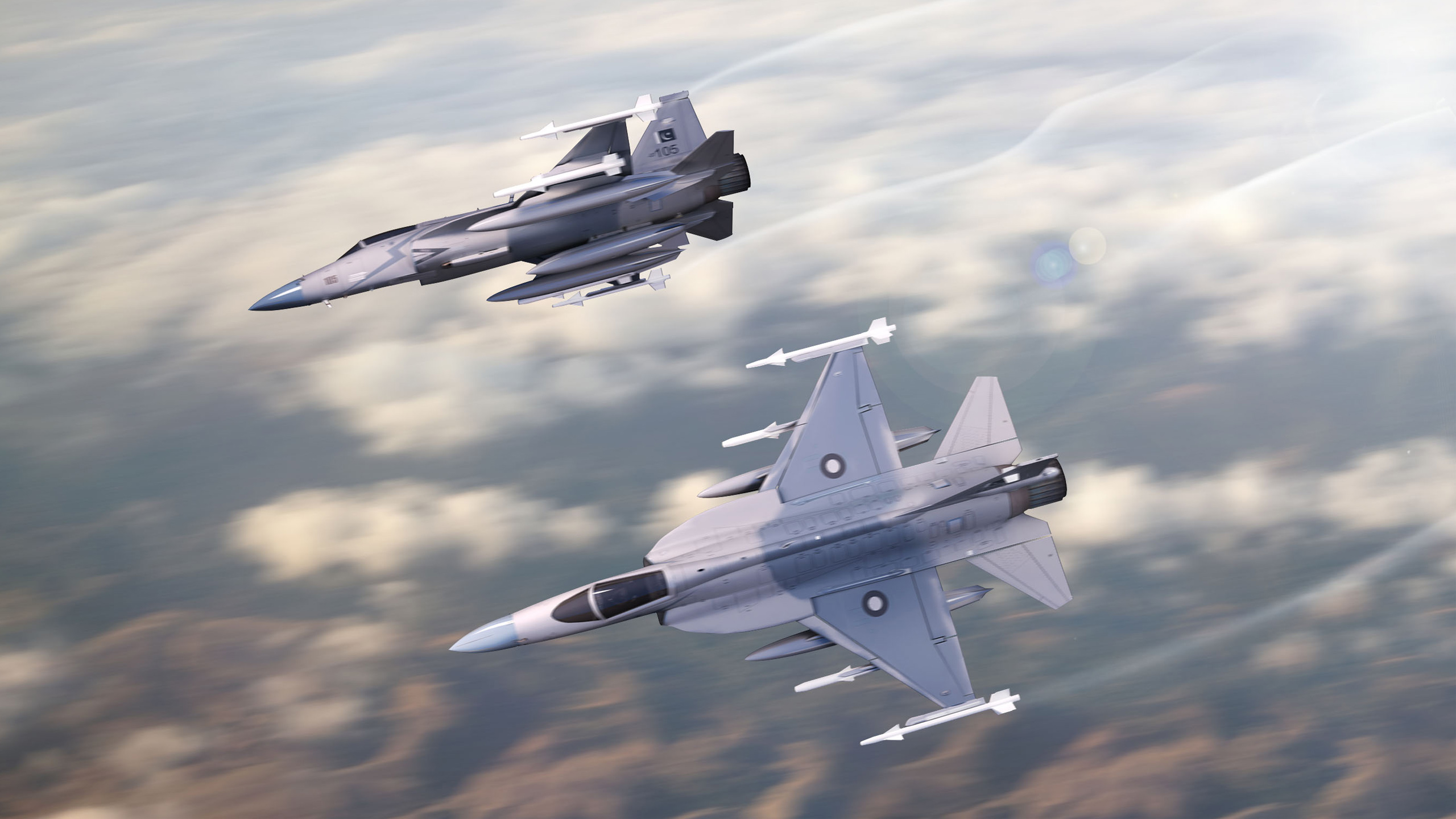 2560x1440 Wallpaper 4k JF 17 Thunder Fighter aircrafts Wallpaper
