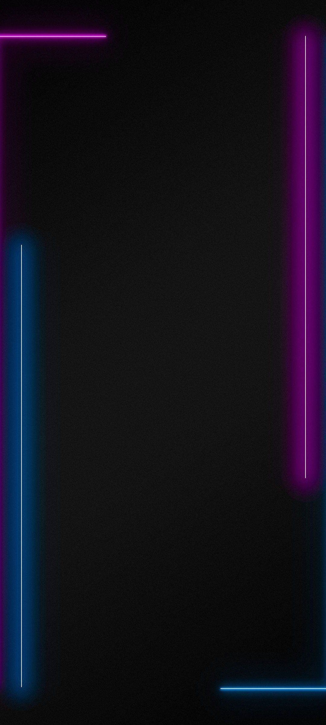 Border Neon Amoled Black Wallpaper – S32 - Chill-out Wallpapers