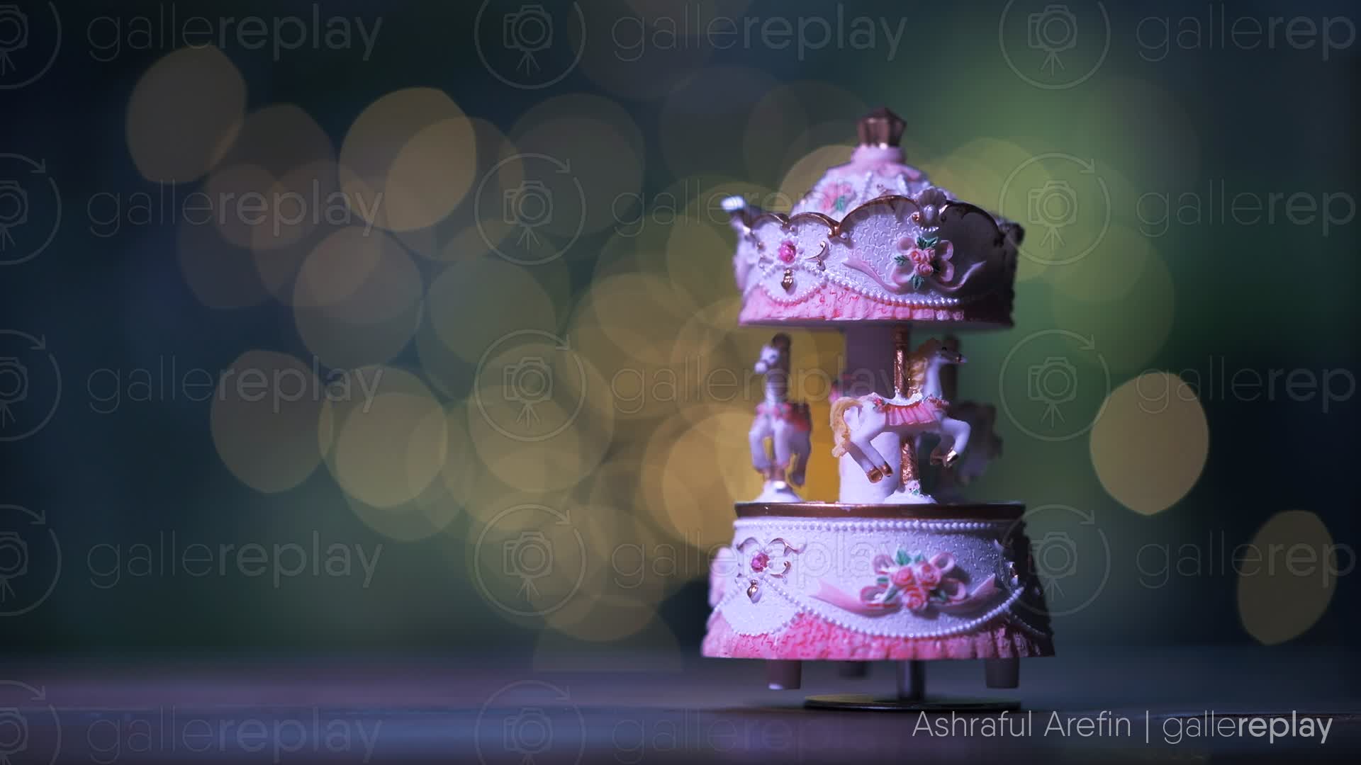 1920x1080 Music Box Wallpaper