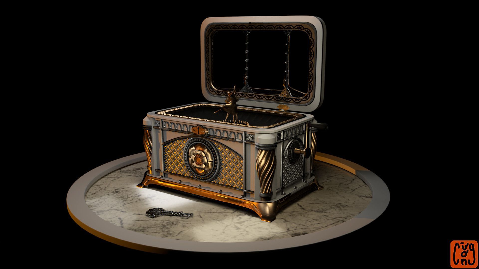 1920x1080 Music Box