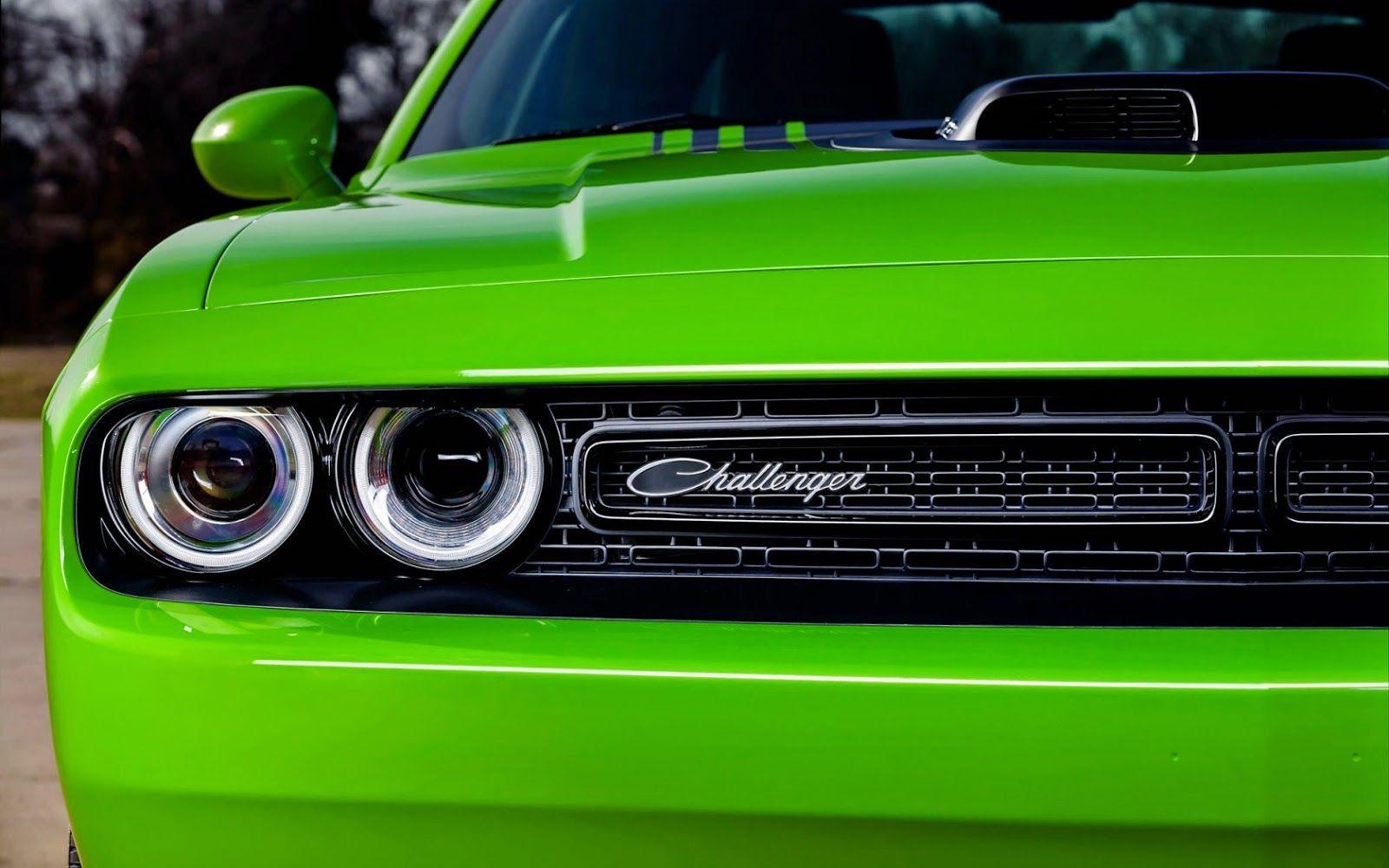 1600x1000 Green Dodge Challenger American Muscle Car HD Wallpaper HD