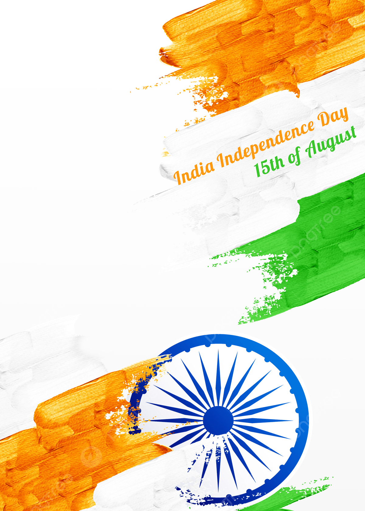 1200x1680 Creative Hand Painted Indian Independence Day Background Wallpaper Image For Free Download