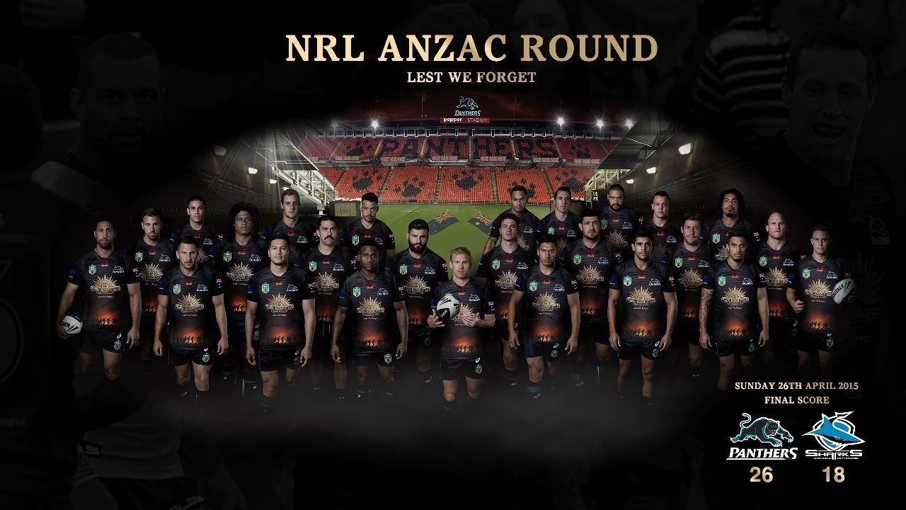 1280x720 NRL ANZAC ROUND: Screen savers & Wallpaper. Official website of the Penrith Panthers