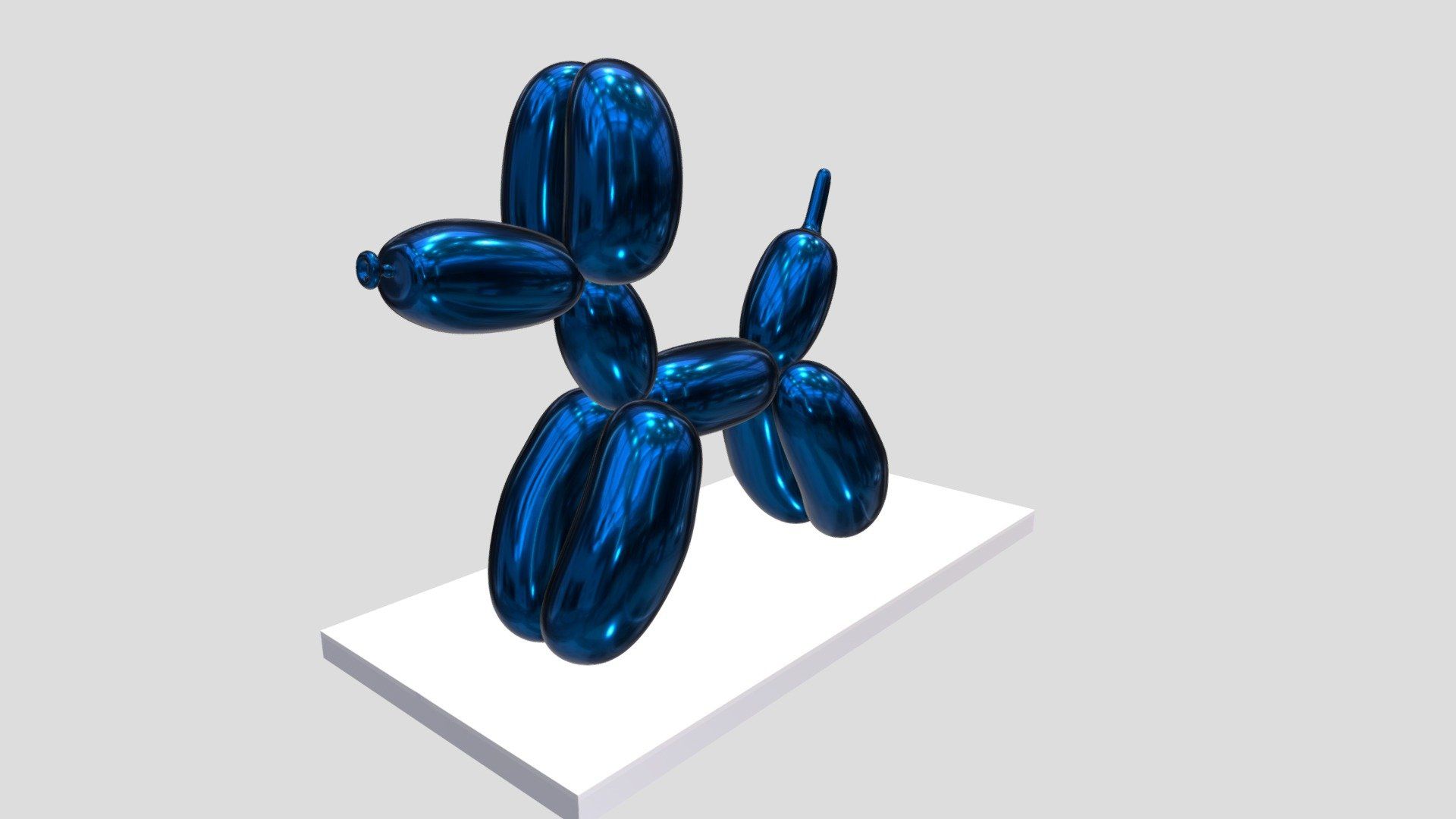 1920x1080 Balloon Dog by Jeff Koons model by _simone.rizzi [691e988]