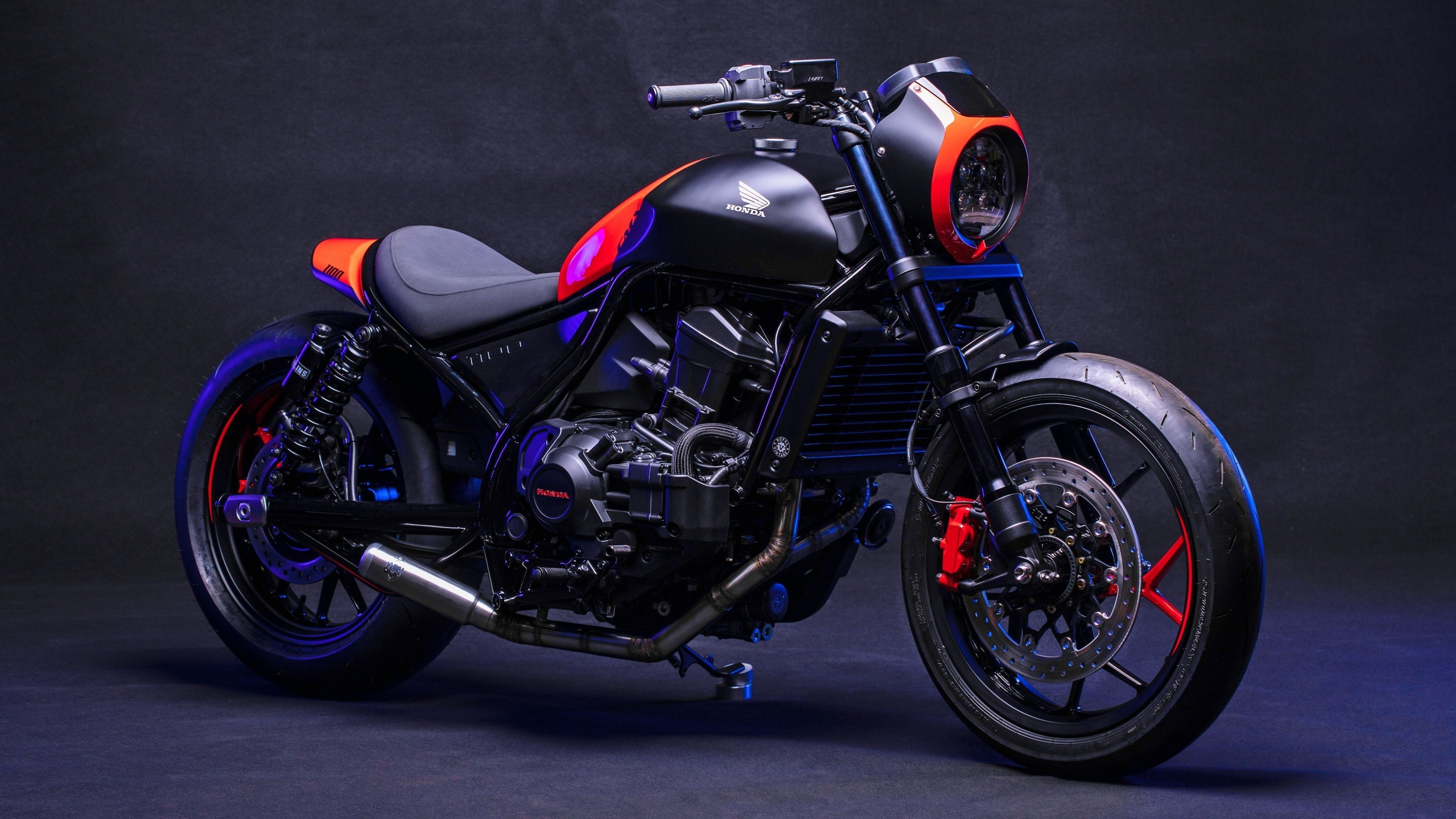 3840x2160 Honda CMX 1100 Rebel Wallpaper 4K, Street bikes