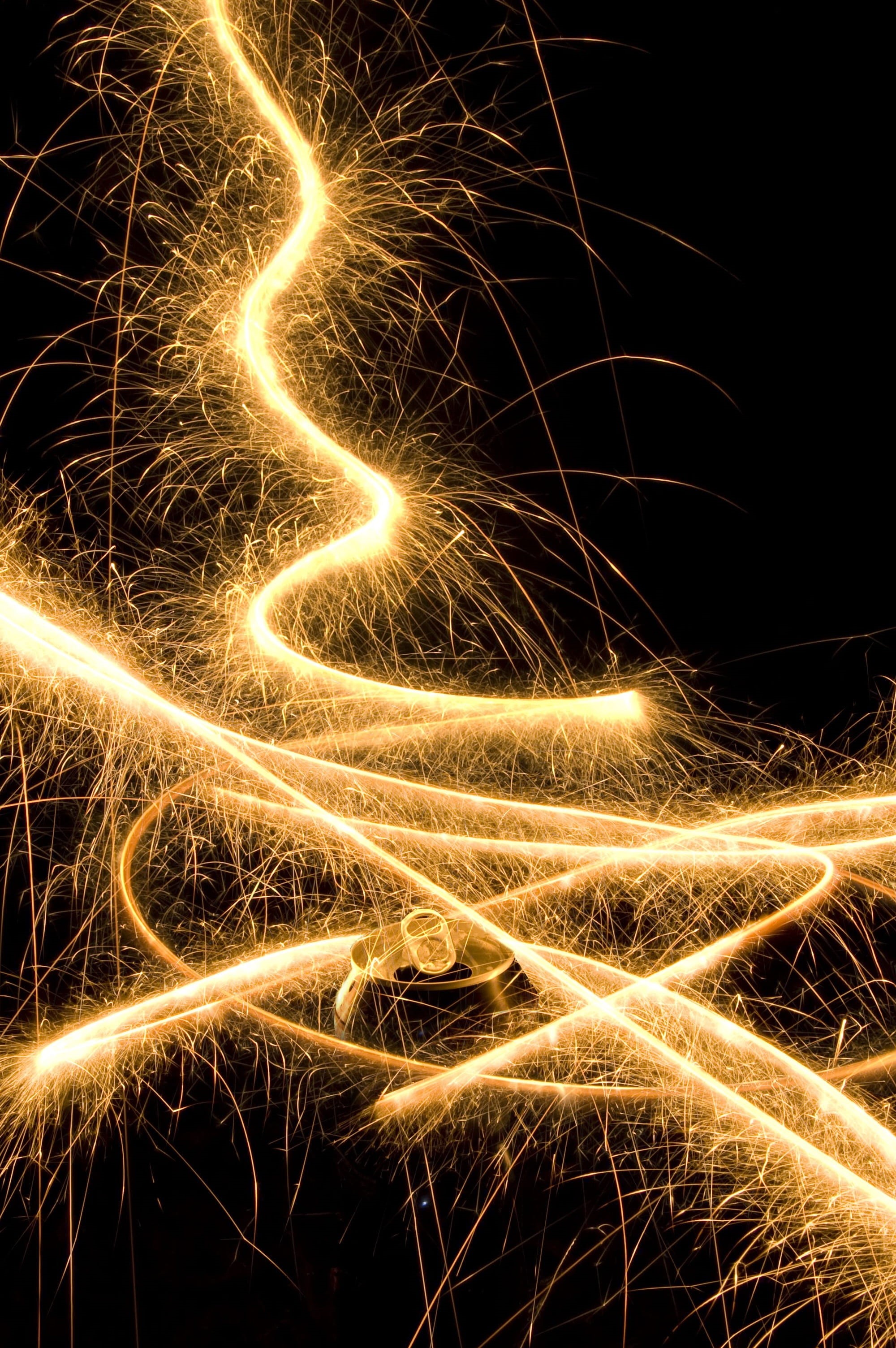 2000x3008 Wallpaper / flash, glowing, event, sparkler, light trail, fireworks, energetic, aluminum cans, spark, firework made object, bank, illuminated, long exposure free download