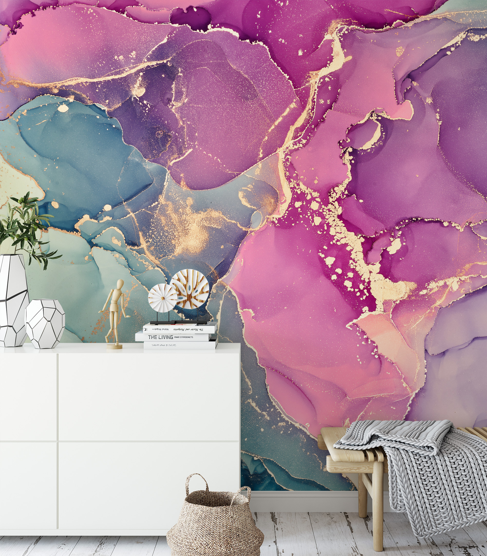 2000x2286 Vibrant And Dynamic Colorful Fluid Art Wallpaper For An Eye Catching And Energetic Home Decor
