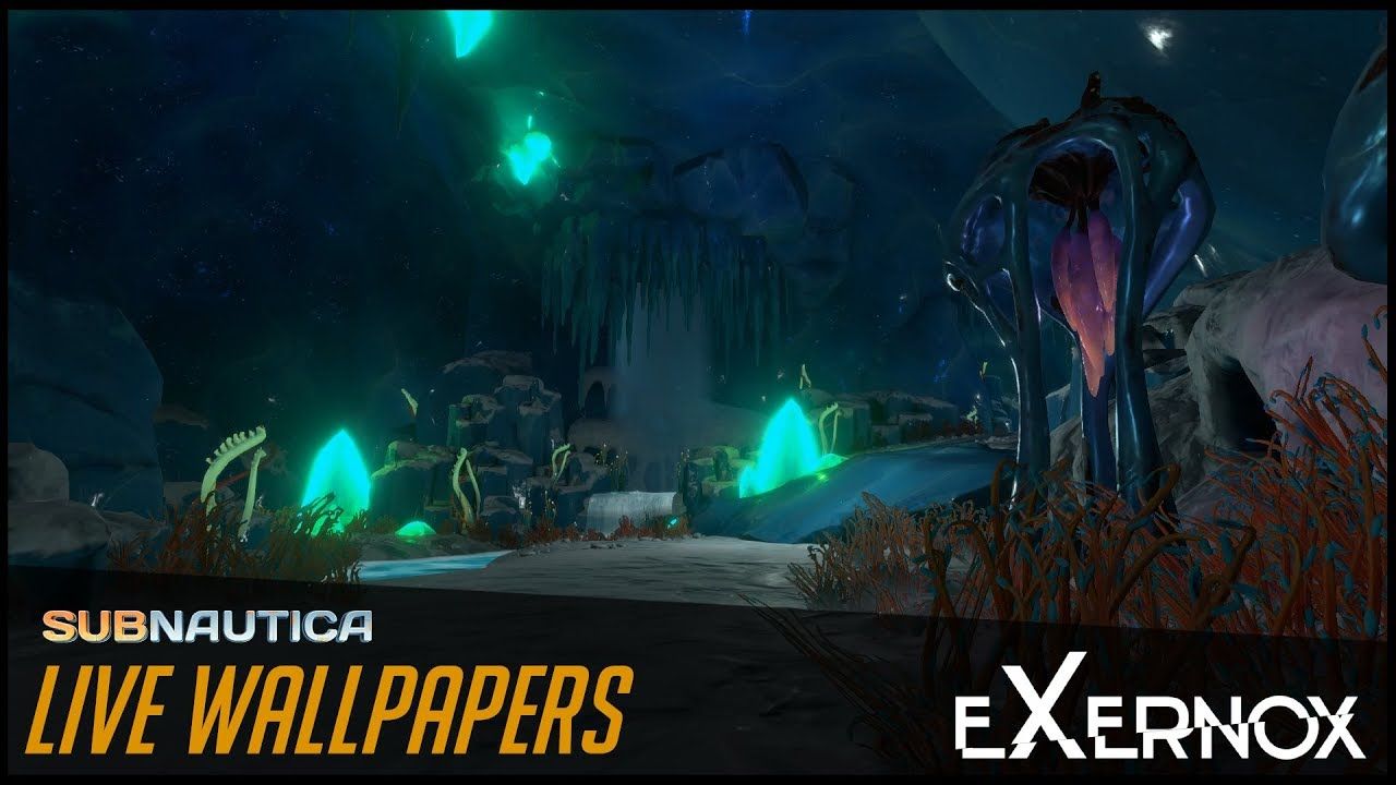 1280x720 S Unnamed Cave. Subnautica Below Zero Live Wallpaper