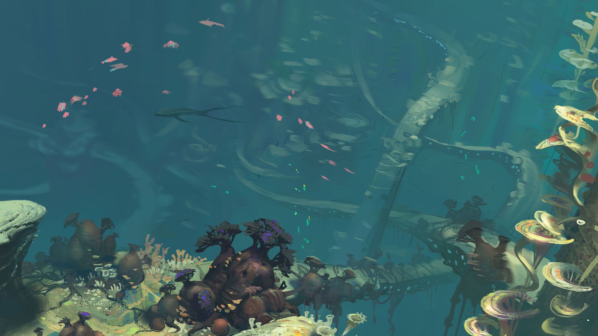 1920x1080 Subnautica Wallpaper