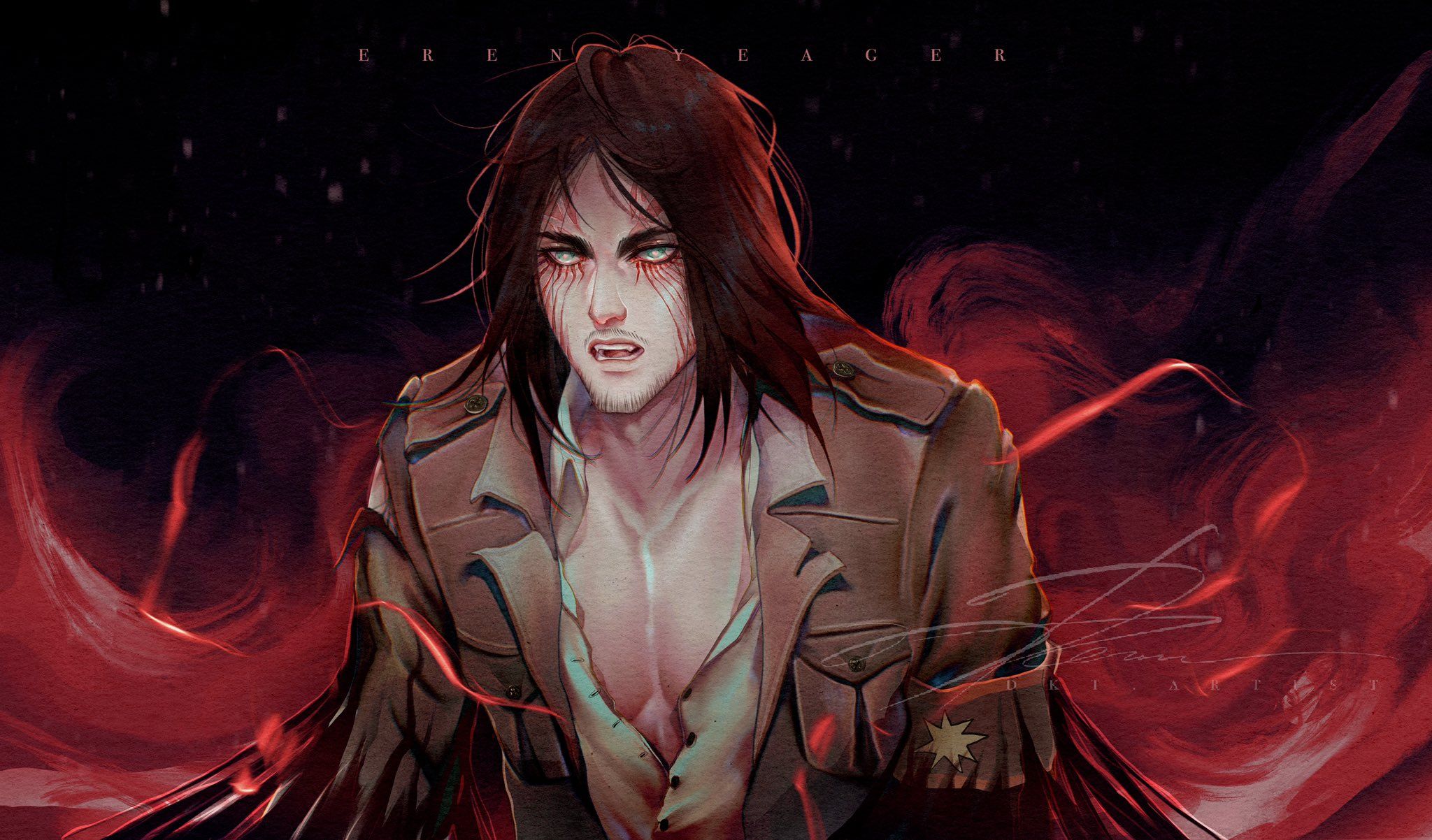 2048x1202 Attack On Titan HD, Eren Yeager Gallery HD Wallpaper