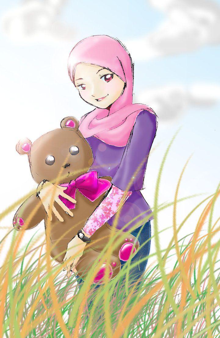 721x1108 Anime Hijab Wallpaper