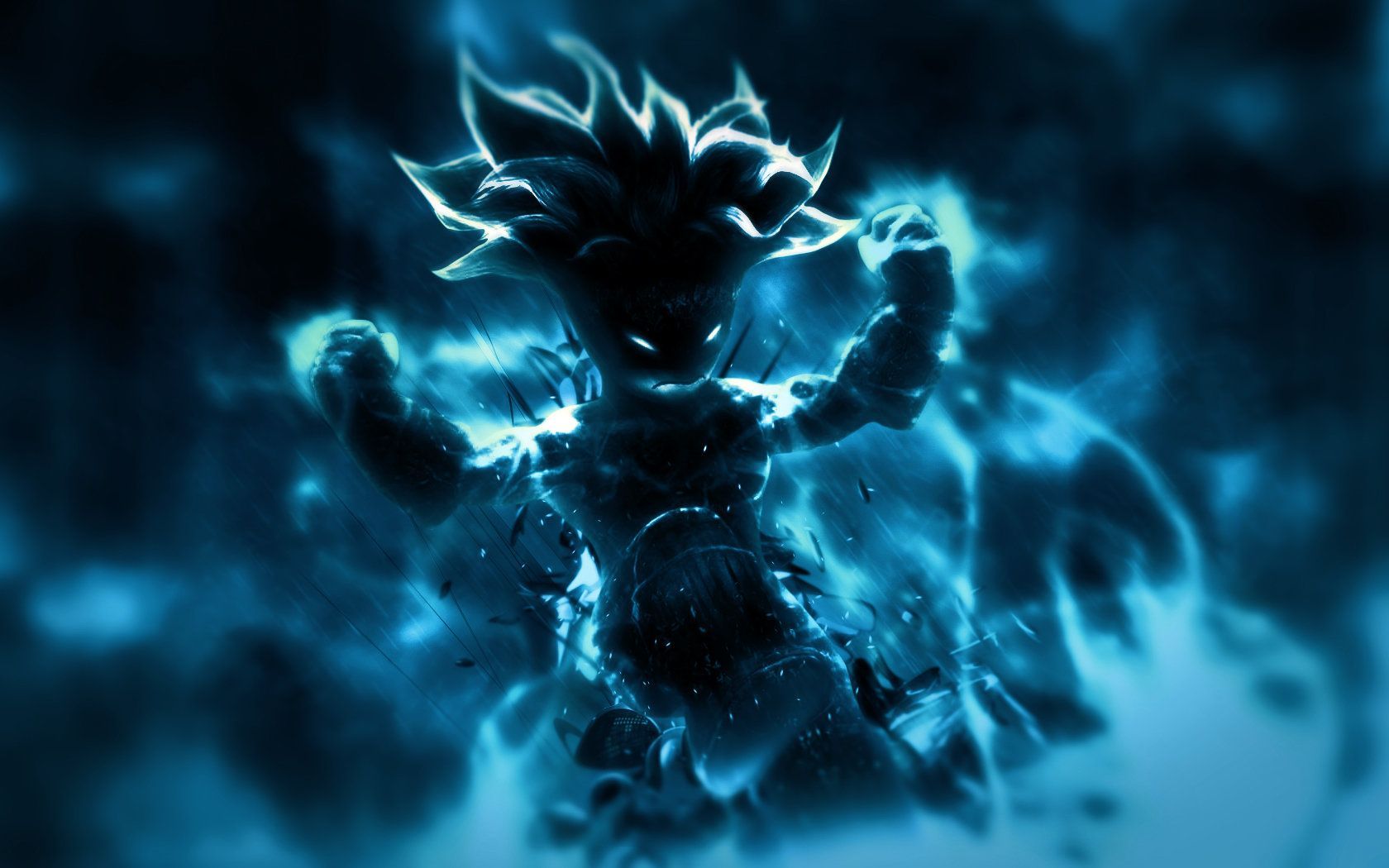 1680x1050 Ice Demon Wallpaper