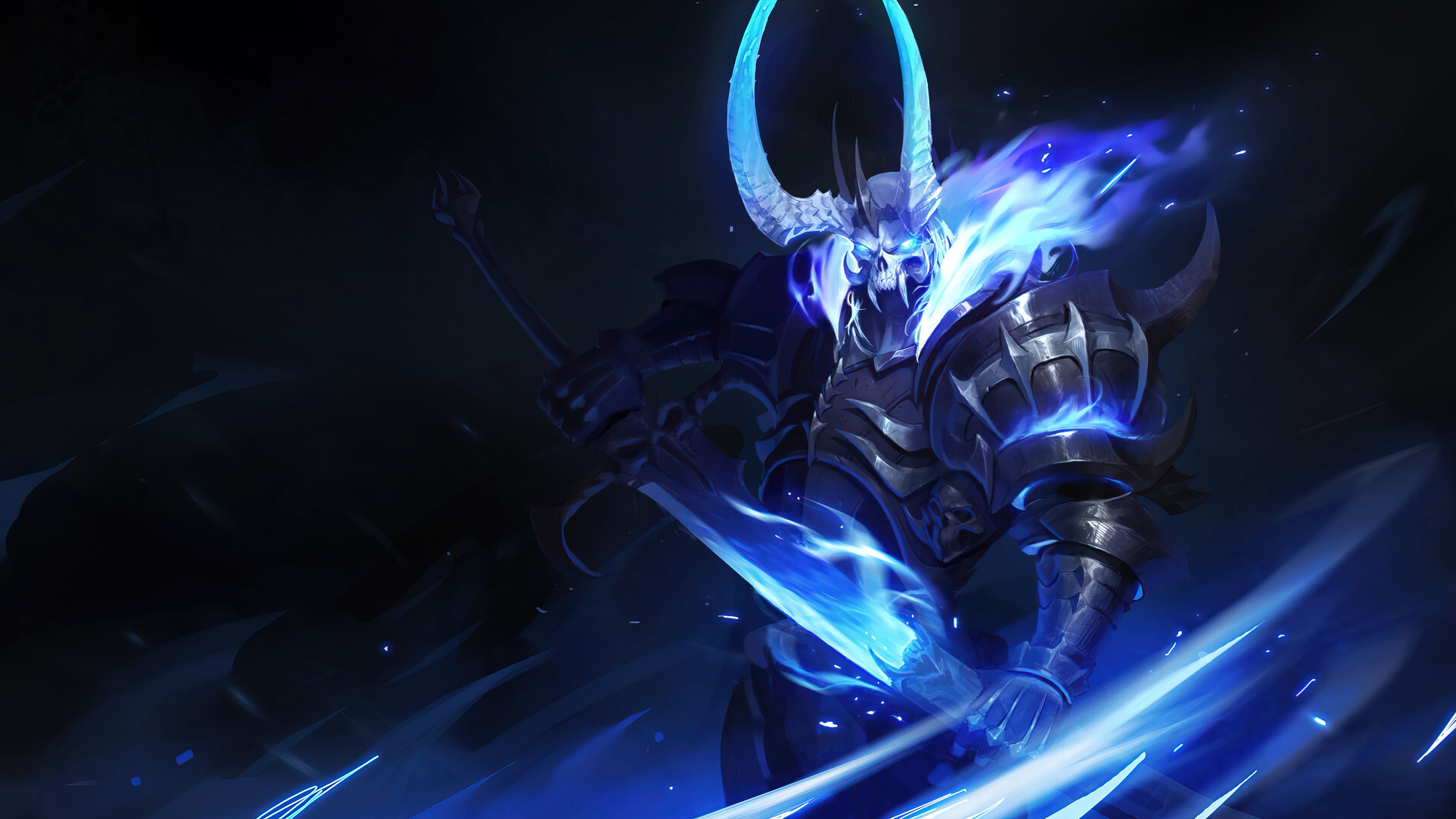 3840x2160 wallpaper, demon, warrior, sword, fantasy, 4k, HD Gallery HD Wallpaper