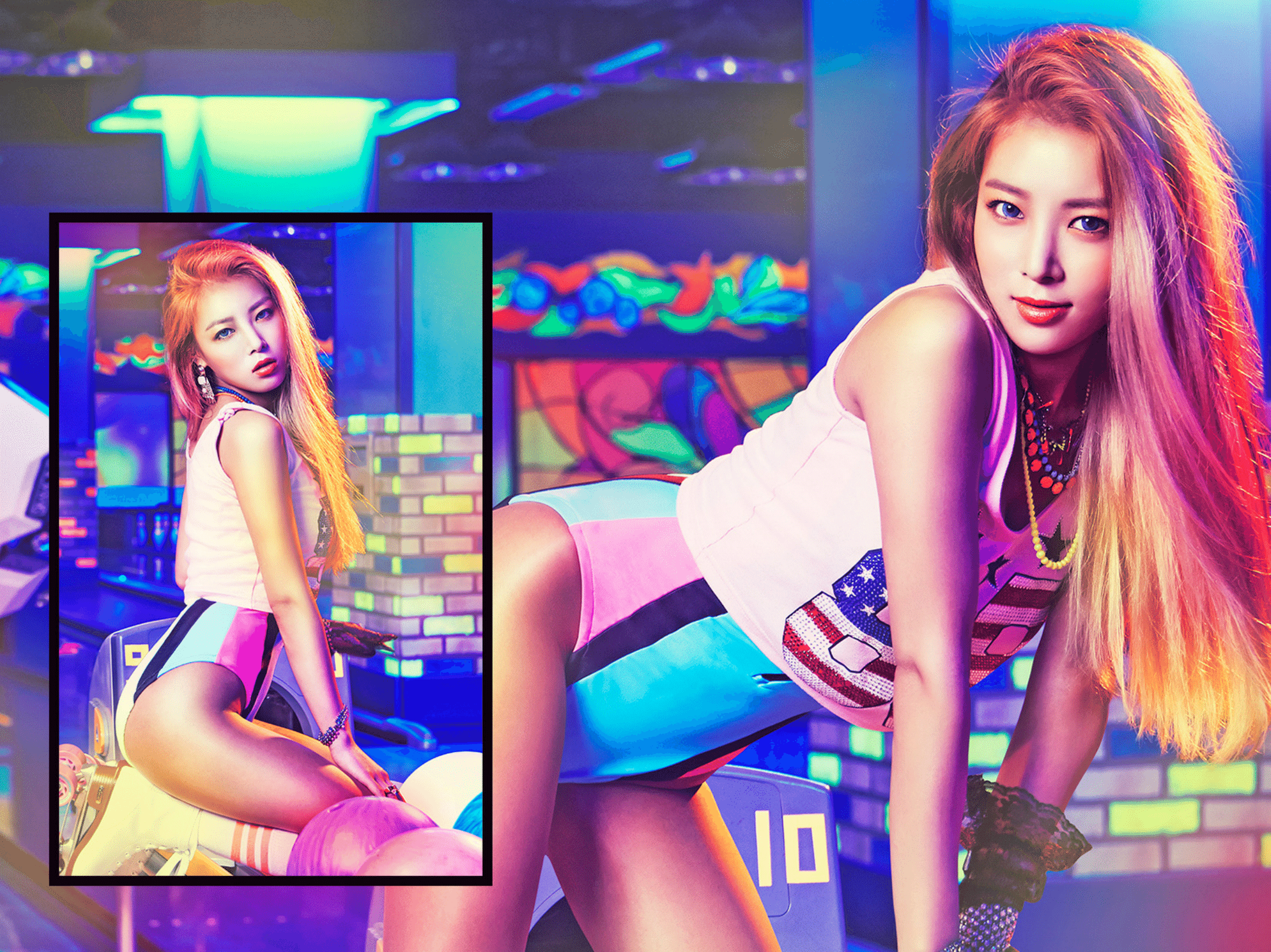 2206x1653 Wonder Girls “Reboot” Yubin Girls Wallpaper
