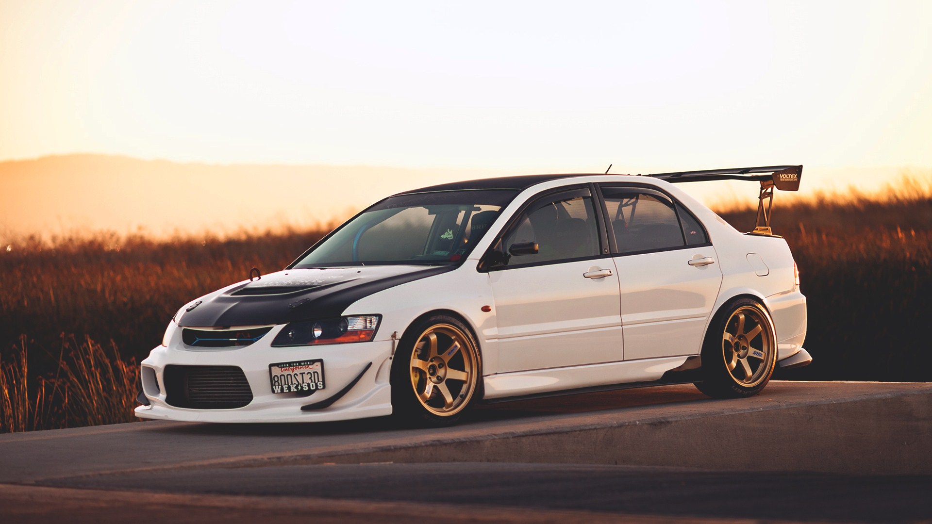 1920x1080 Vehicles Mitsubishi Evolution IX HD Wallpaper