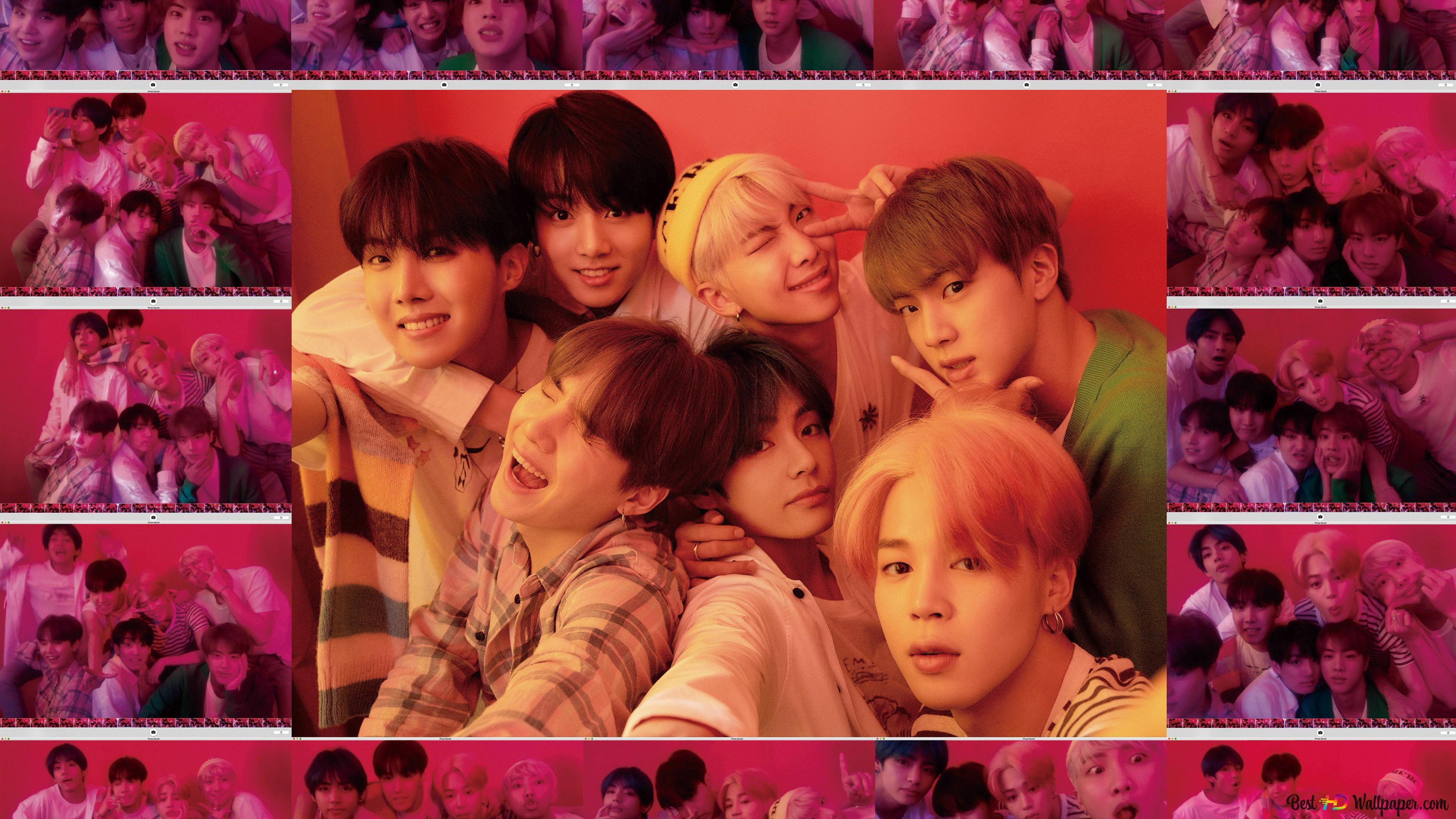 3554x1999 BTS (Bangtan Boys) Idols in 'Map of The Soul: Persona' MV Shoot 4K wallpaper download