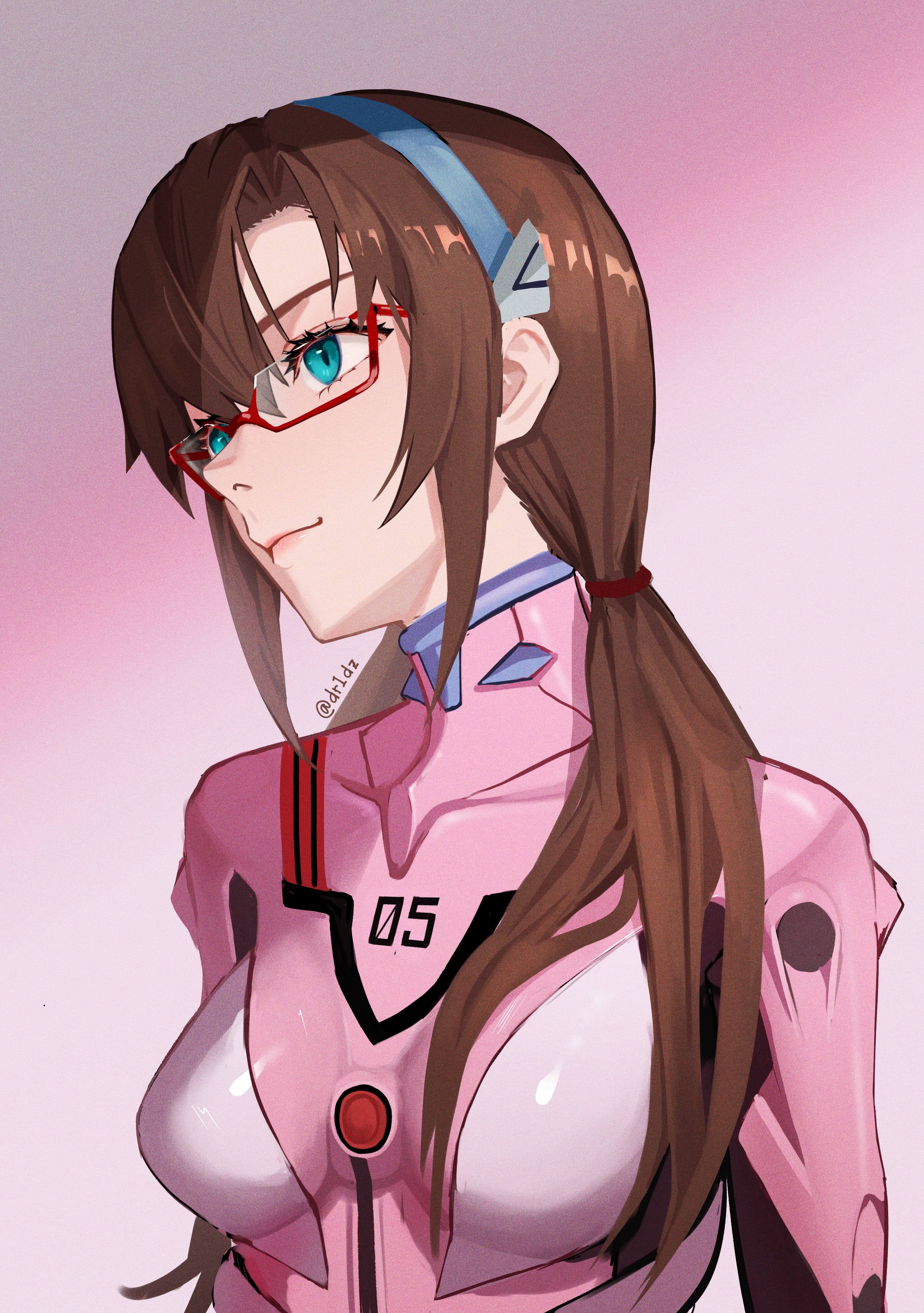 2814x4000 Wallpaper / Drid, anime girls, Makinami Mari Illustrious, 4K, Neon Genesis Evangelion, anime, portrait display free download