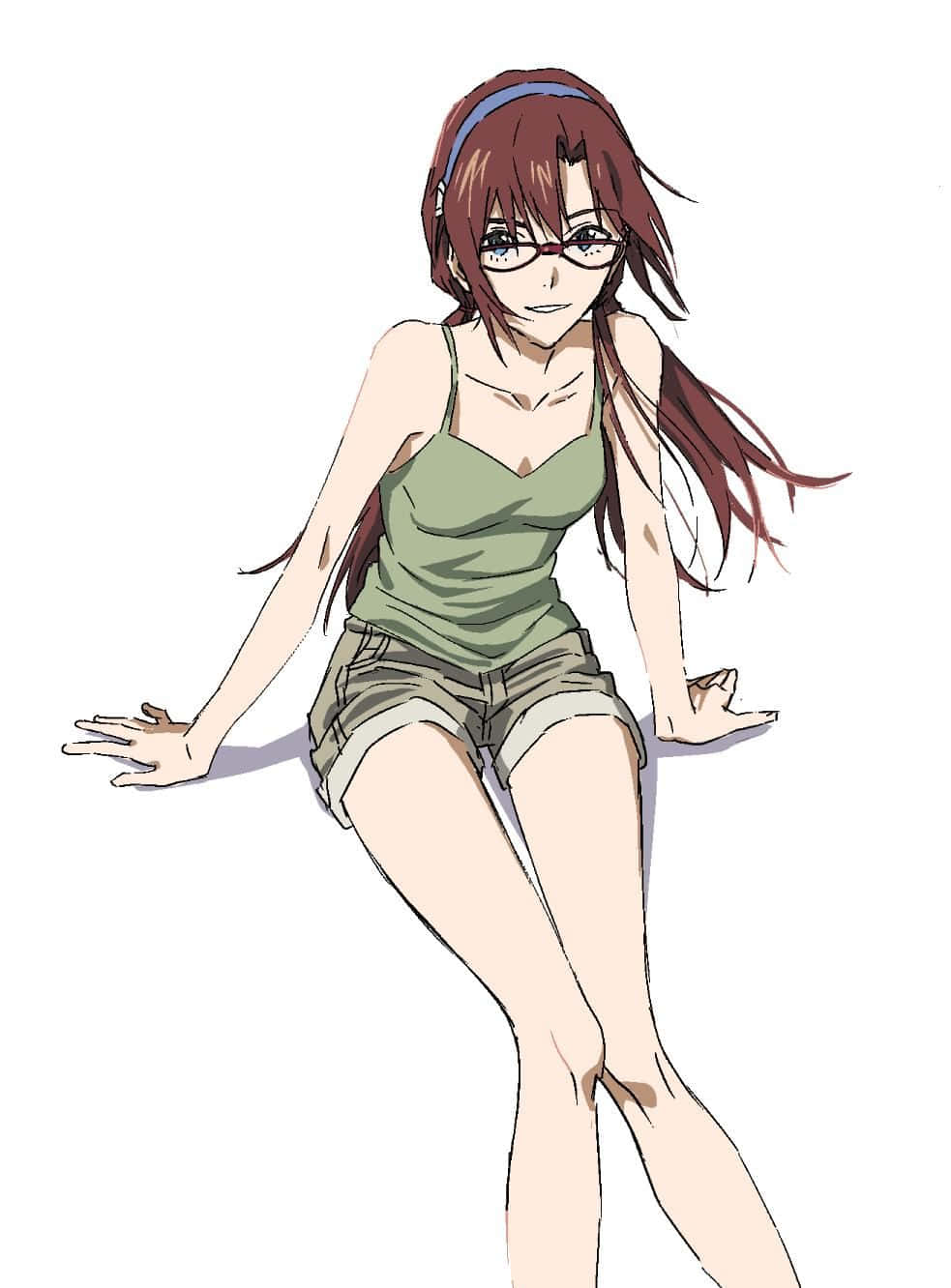 983x1332 Download Mari Illustrious Makinami Anime Character Wallpaper