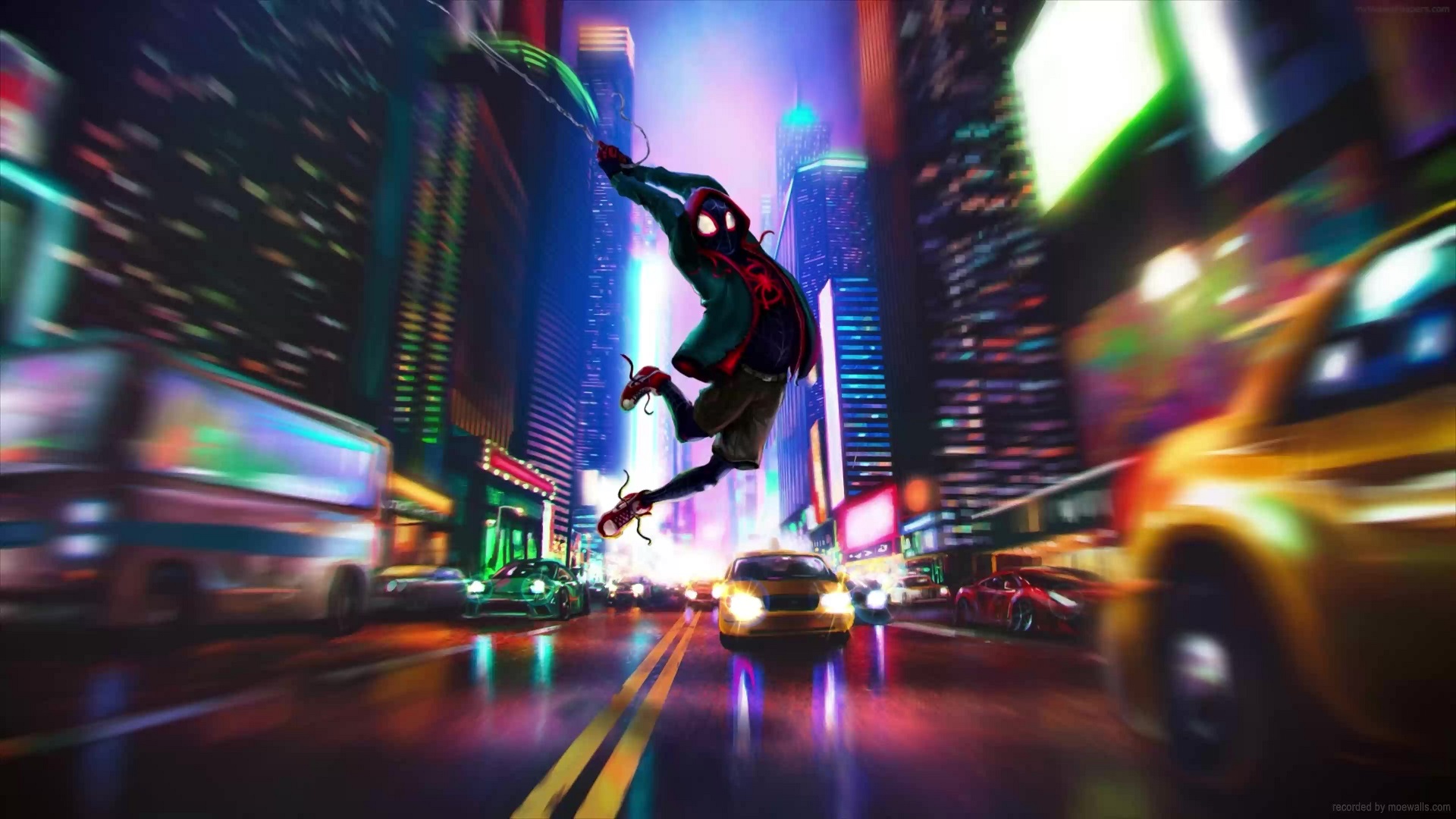 1920x1080 Miles Morales Live Wallpaper, Animated Wallpaper