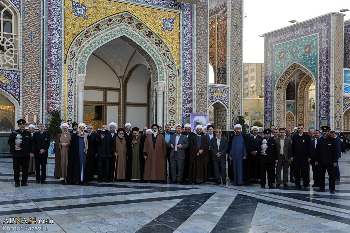 1200x800 Photos: Guests Of Conferences “Umana Al Rosol” Visits Imam Reza Shrine