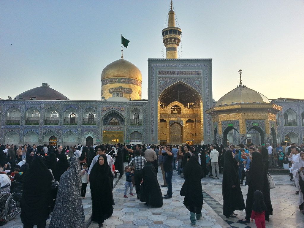 1024x768 Imam Reza Shrine Heiliger Schrein Holy Shrine Mashhad Masc