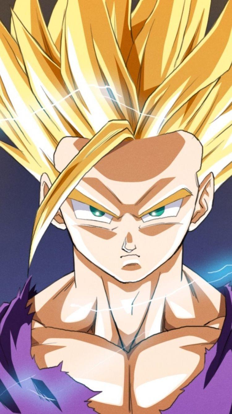 750x1334 Gohan Phone Wallpaper