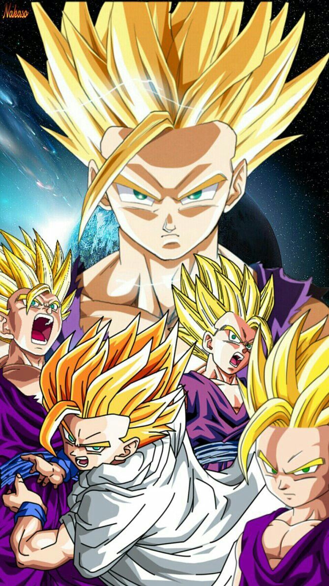 669x1192 Ultimate Gohan phone Wallpaper. Personajes de dragon ball, Dibujos, Dragones