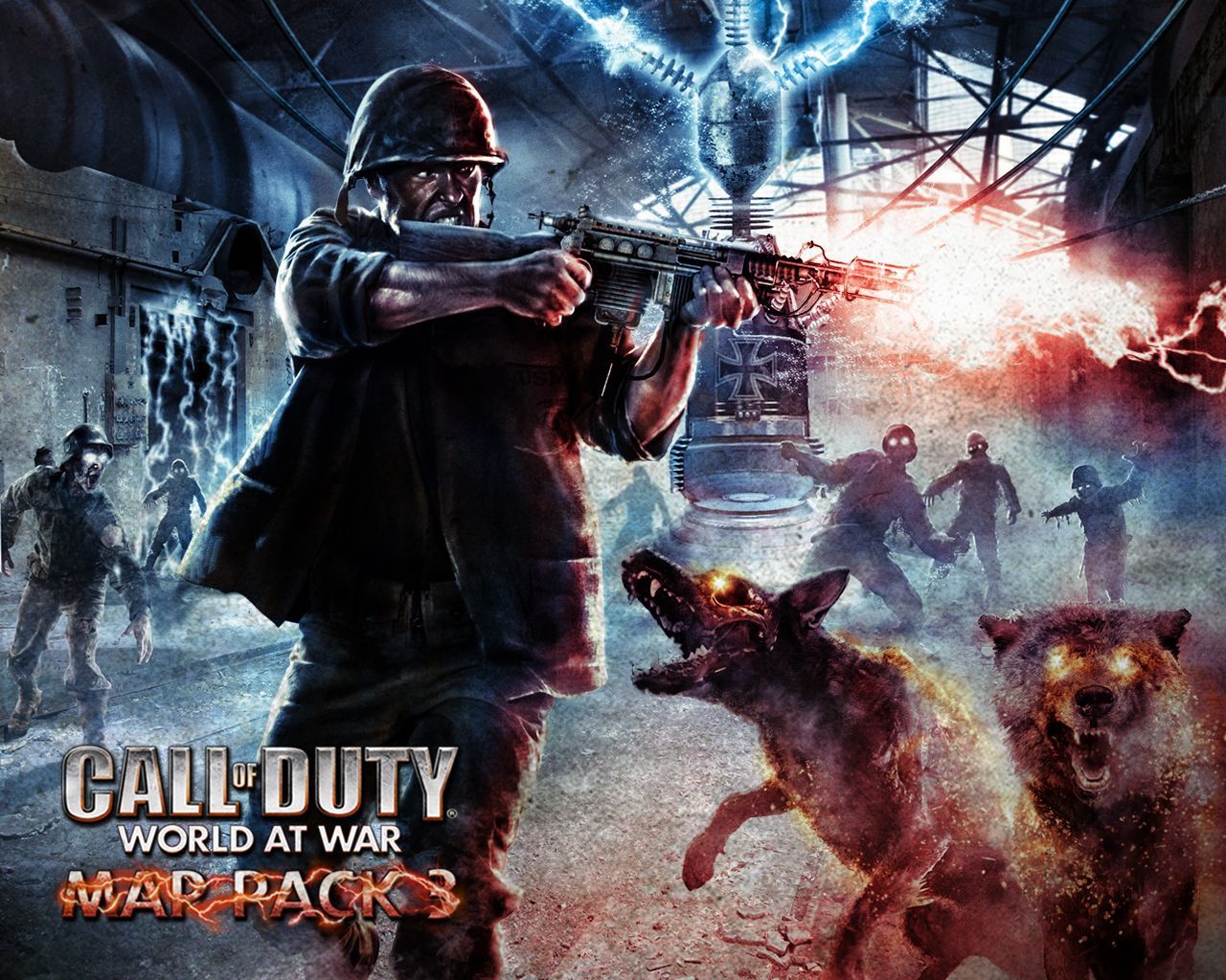 1280x1024 COD Zombies Wallpaper