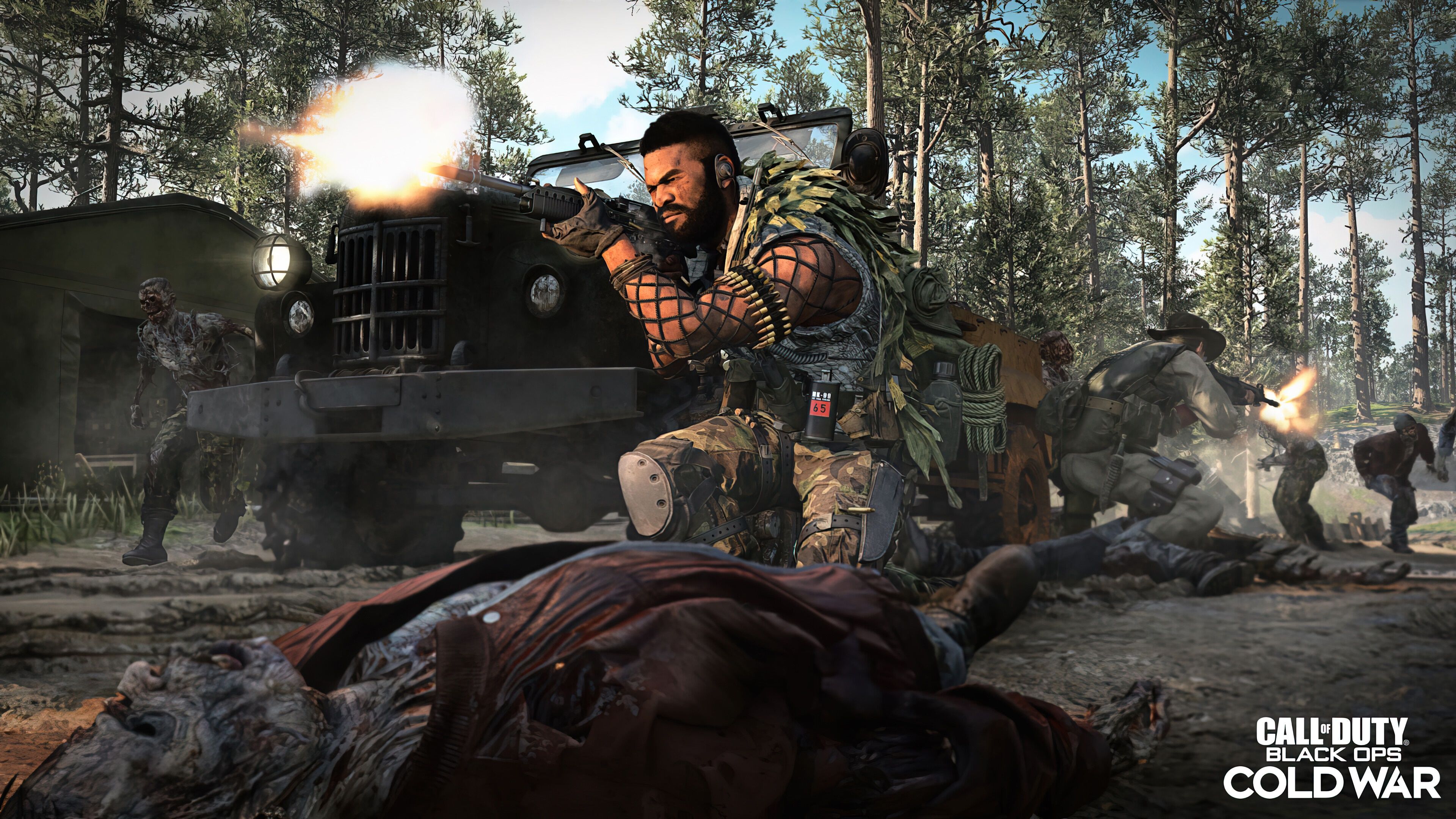 3840x2160 wallpaper, cod, black ops cold war, wolf, zombie, outbreak, 4k, HD Gallery HD Wallpaper
