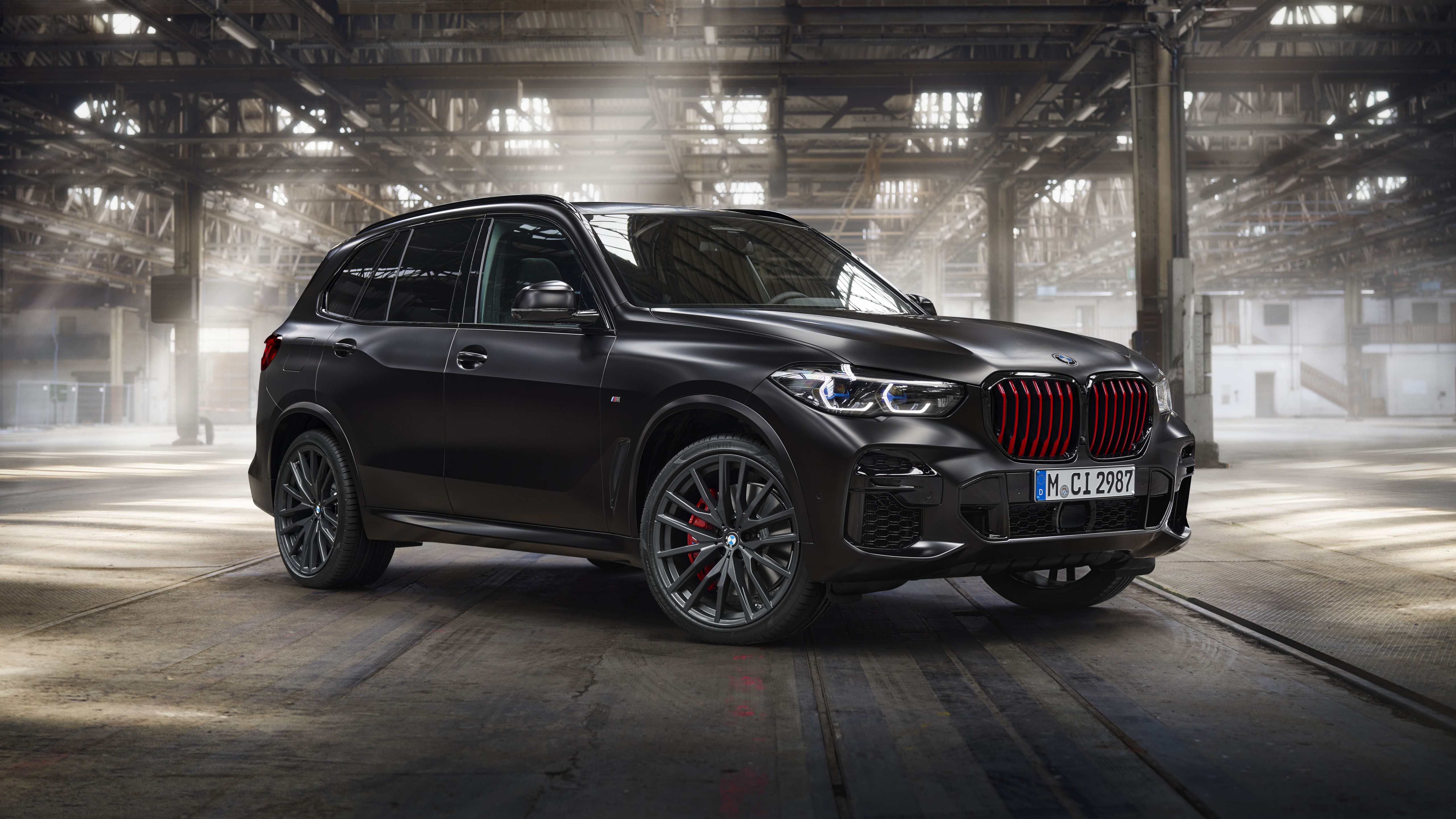 5120x2880 BMW X5 M50i Edition Black Vermilion 2021 4K 8K 2 Wallpaper Car Wallpaper