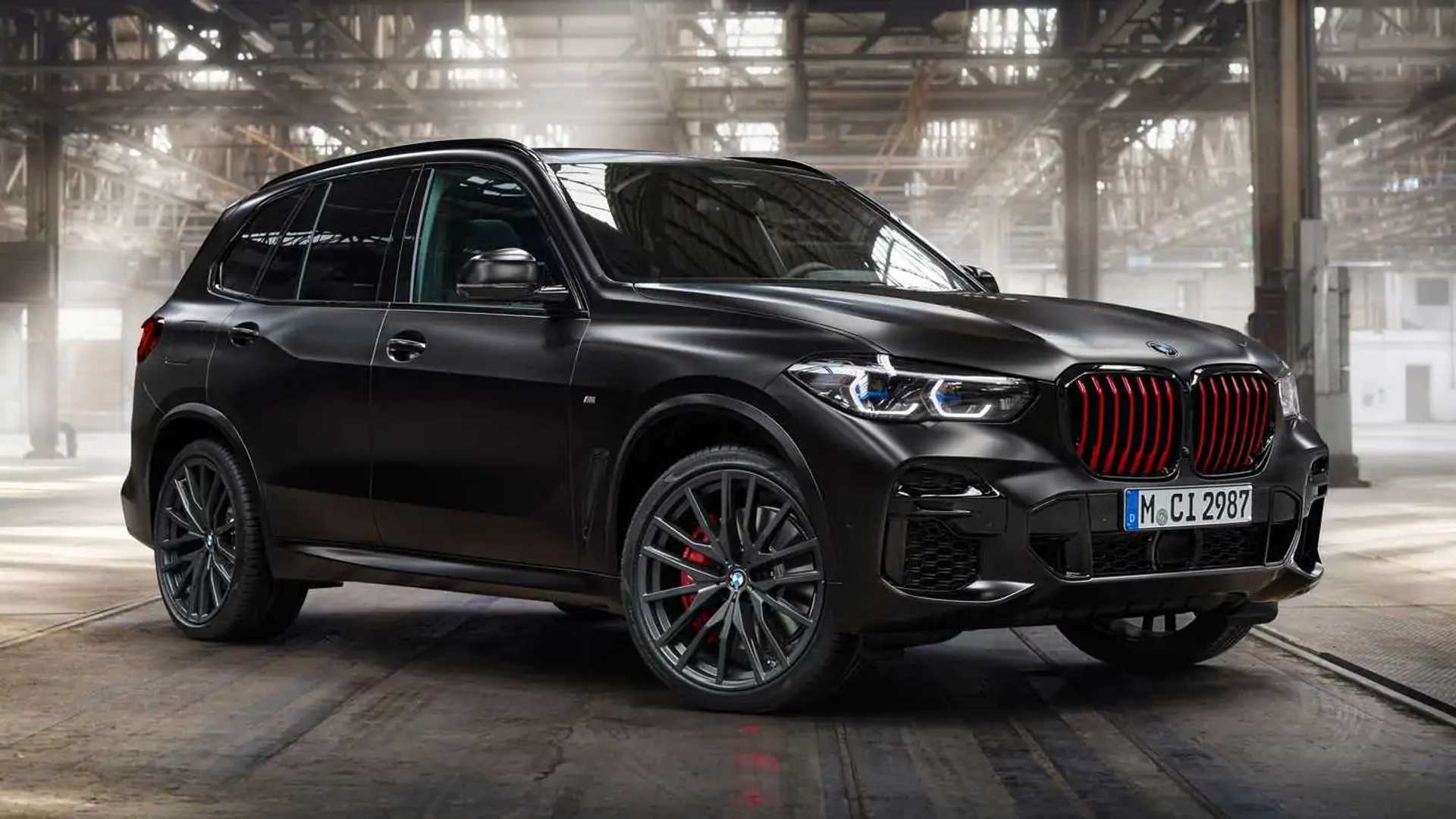1920x1080 BMW X5 Black Vermilion Debuts With Red Grille And Plenty Of Kit