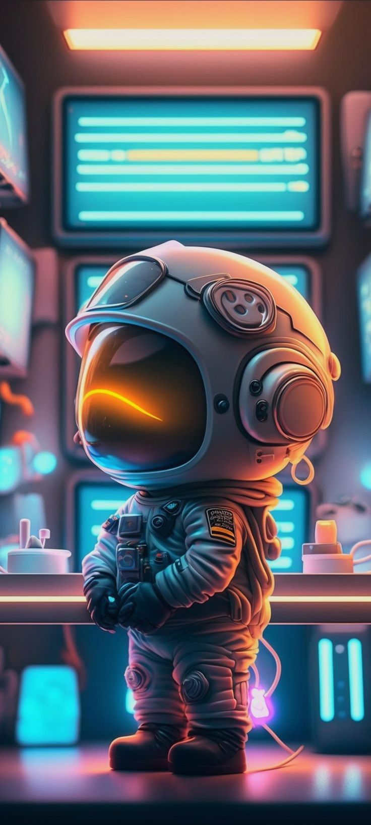 736x1635 ai wallpaper. iPhone wallpaper astronaut, Astronaut wallpaper, Wallpaper