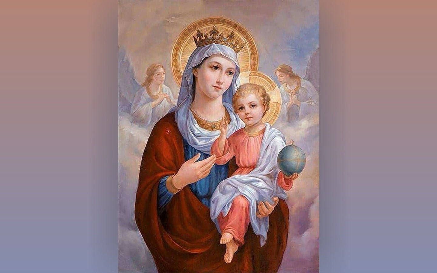1440x900 Mary And Jesus Wallpaper