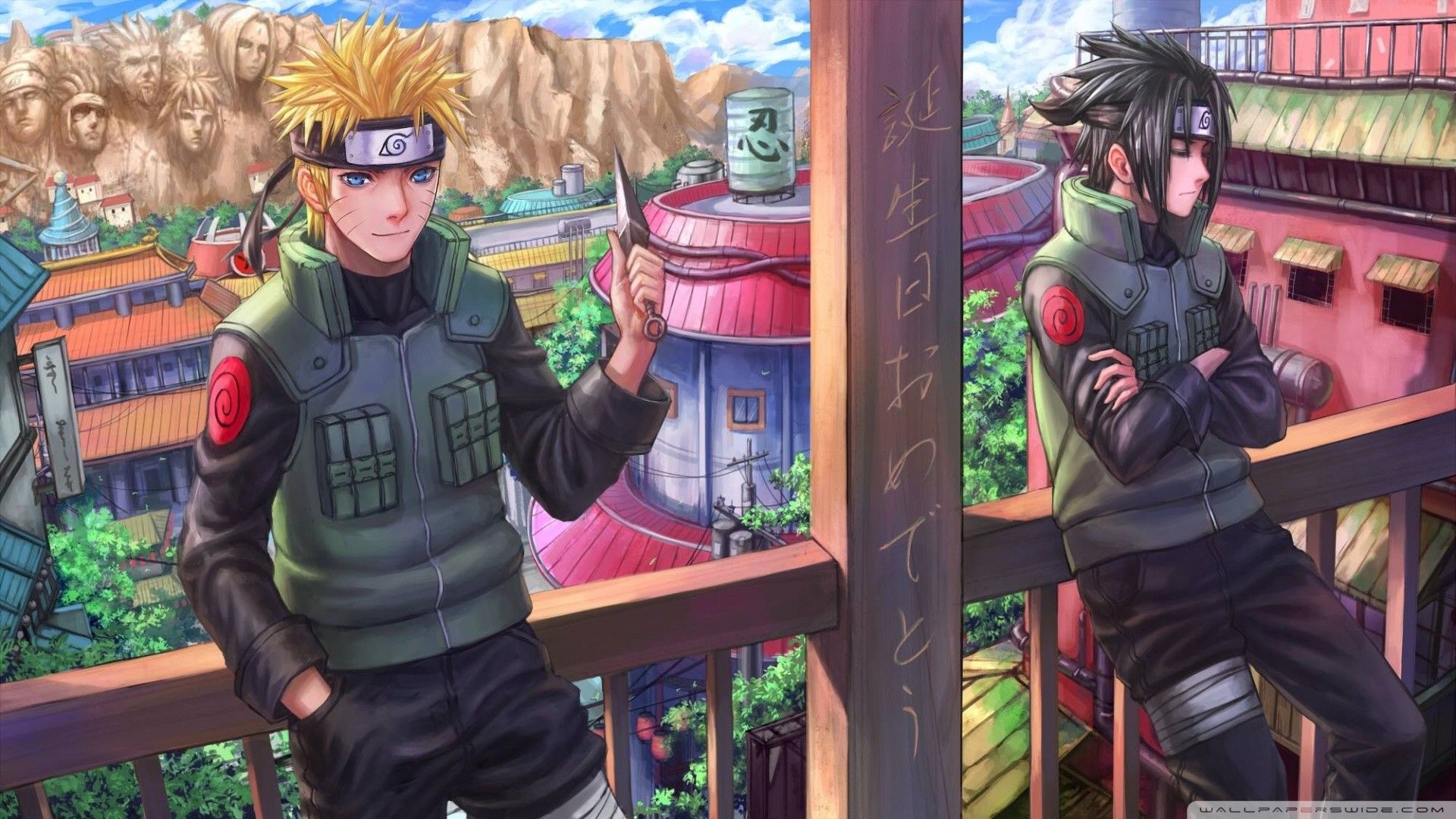 1920x1080 Hidden Leaf Village Wallpaper
