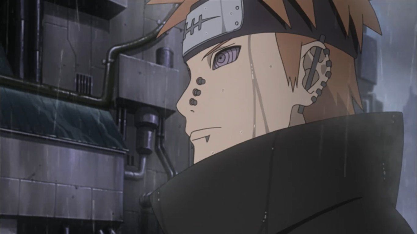 1366x768 Naruto Uzumaki plans to let all the villages believe Hanzo is still the leader of the Hidden Rain Village. #Shippuden / X