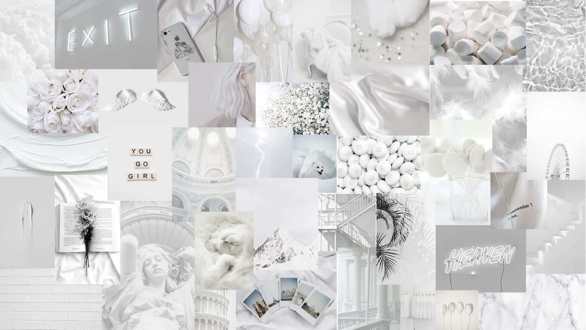 1920x1083 Aesthetic White Background