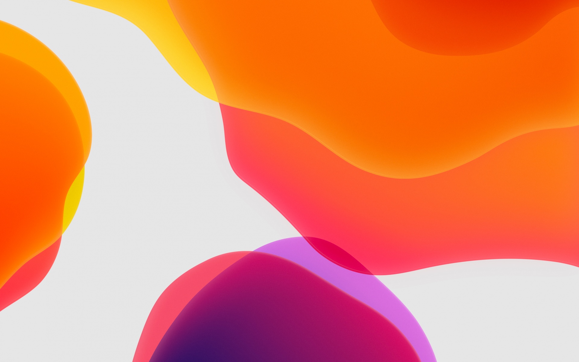 1920x1200 iPadOS Wallpaper 4K, Stock, Orange, White background