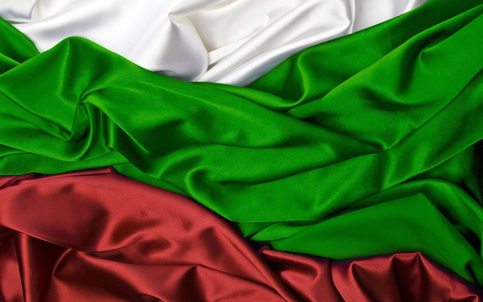 1920x1200 Download Flag Of Bulgaria In Silk Wallpaper