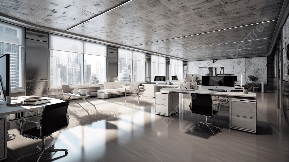 1200x673 Modern Business Office In Luxury 3D Rendering Background, Office Interior, Office Furniture, Modern Office Background Image And Wallpaper for Free Download