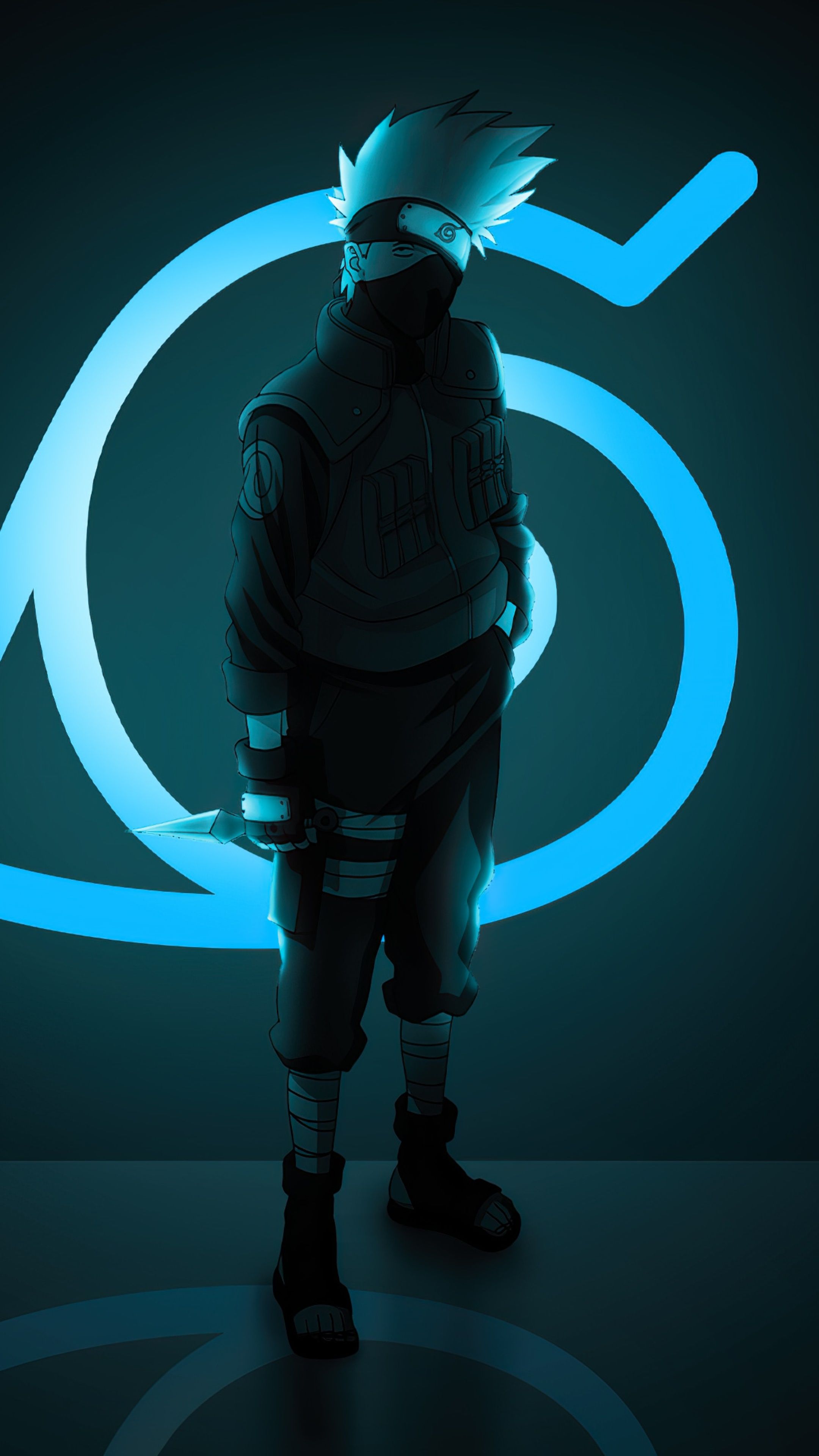 2160x3840 Kakashi Hatake, Sharingan, Naruto Anime, Anime 4k Gallery HD Wallpaper