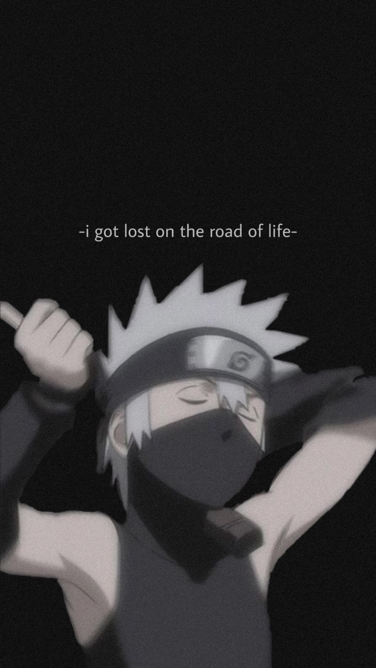 1242x2208 Made a kakashi mobile wallpaper, enjoy!