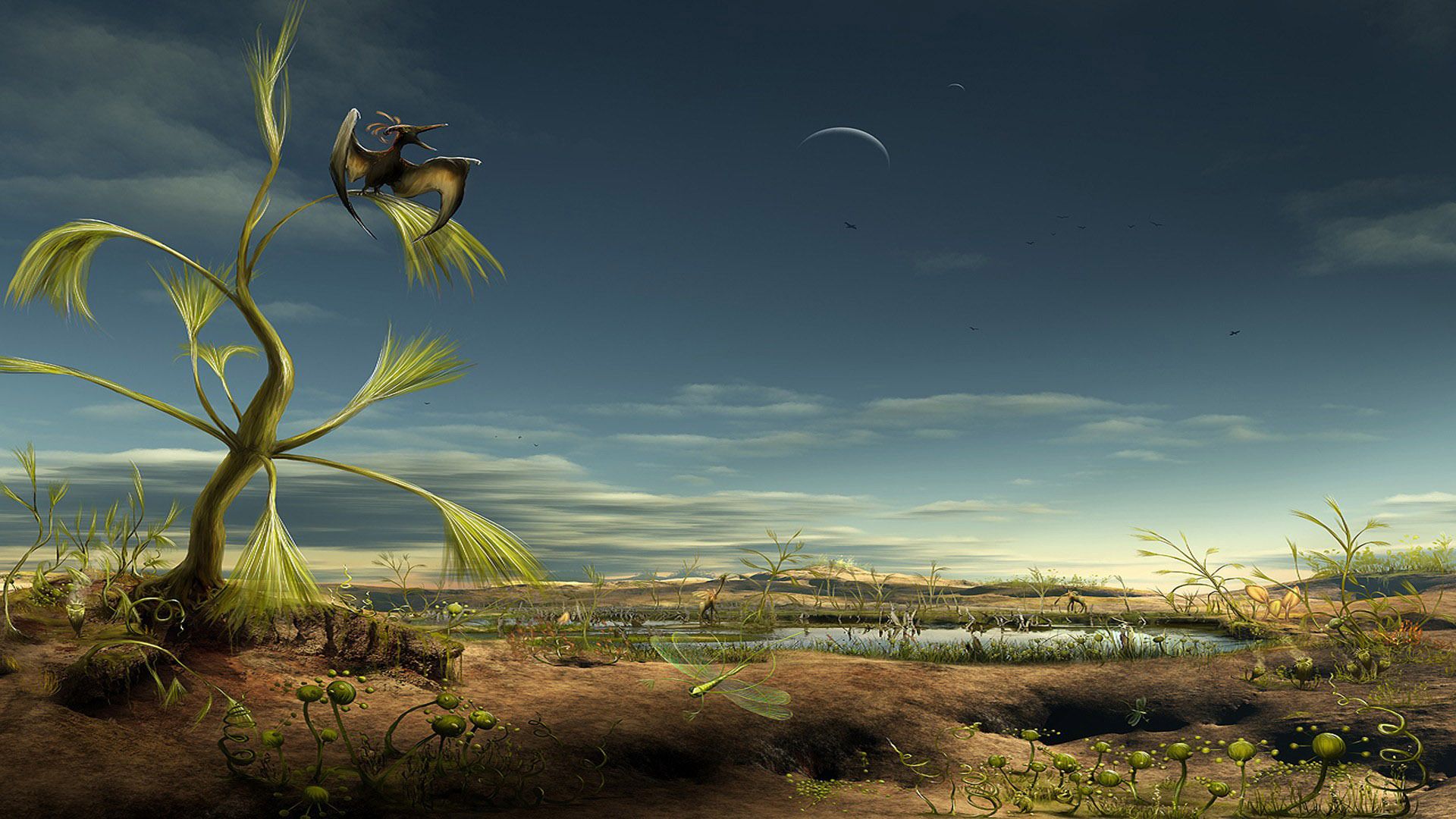 1920x1080 Prehistoric Wallpaper