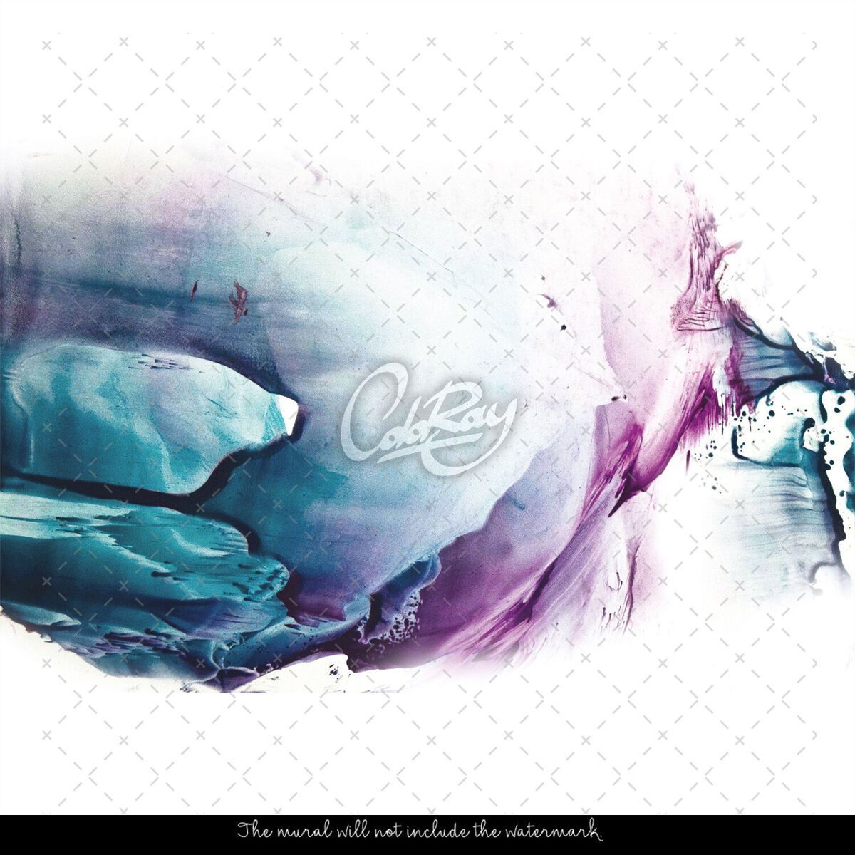 1200x1200 Paint Stains Watercolor Splash Art Vintage Non Woven Wallpaper Abstract Mural