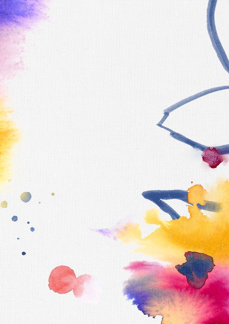 800x1132 Aesthetic watercolor flower wallpaper background