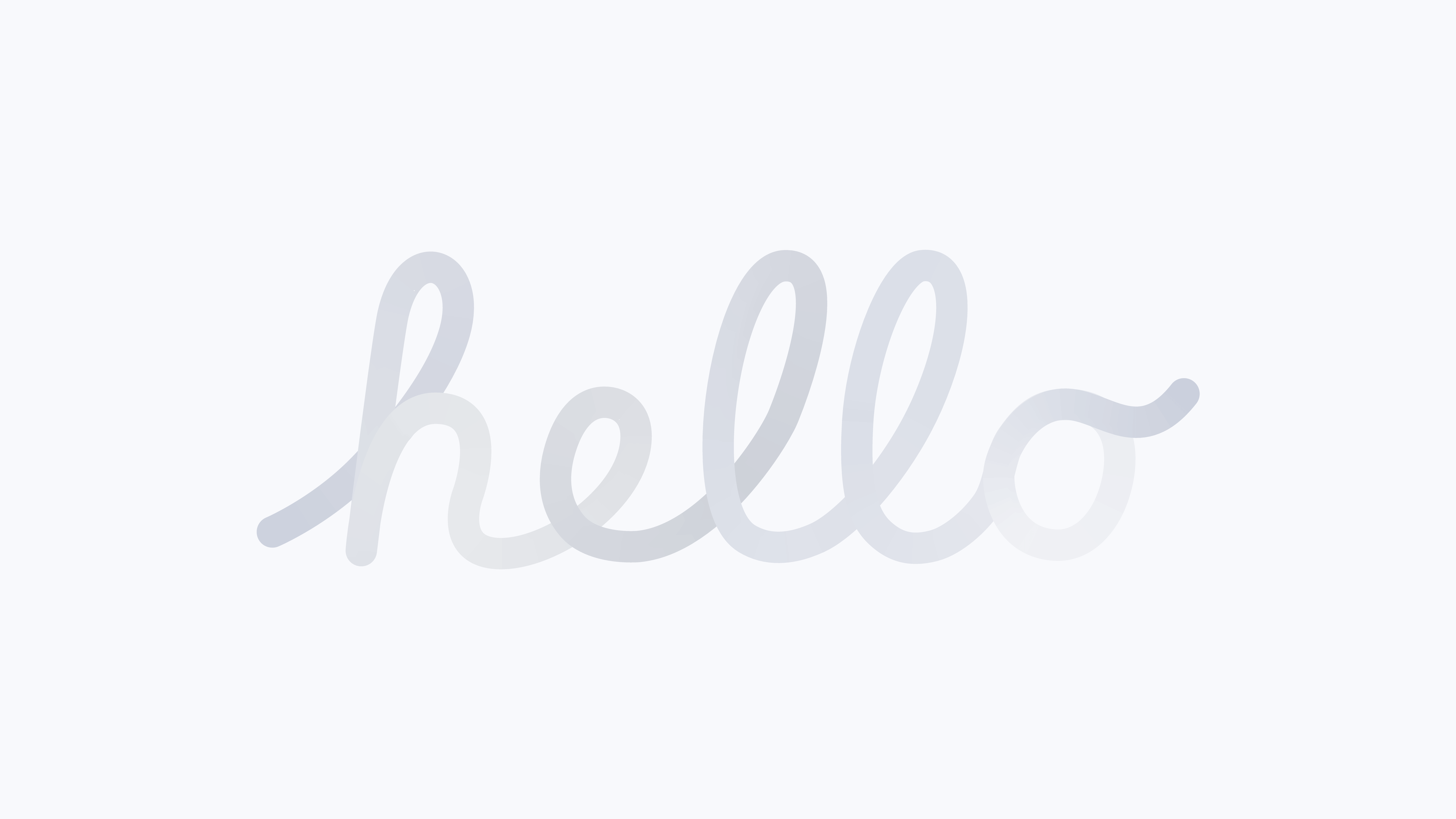 7674x4317 A user asked where I got the Hello wallpaper in my setup post, and I actually made it myself. Wanted to share the download link with everyone here in case they also