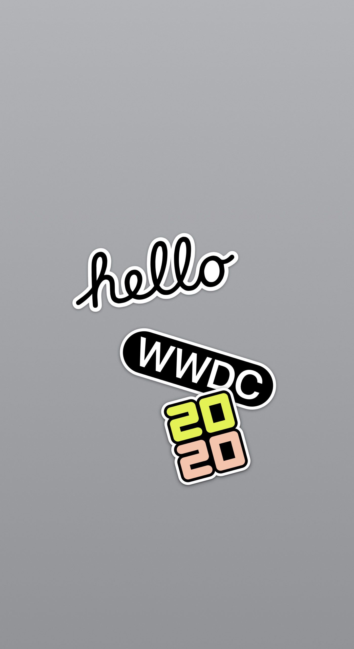 1399x2560 Download WWDC 2020 Wallpaper For iPhone, iPad & Mac