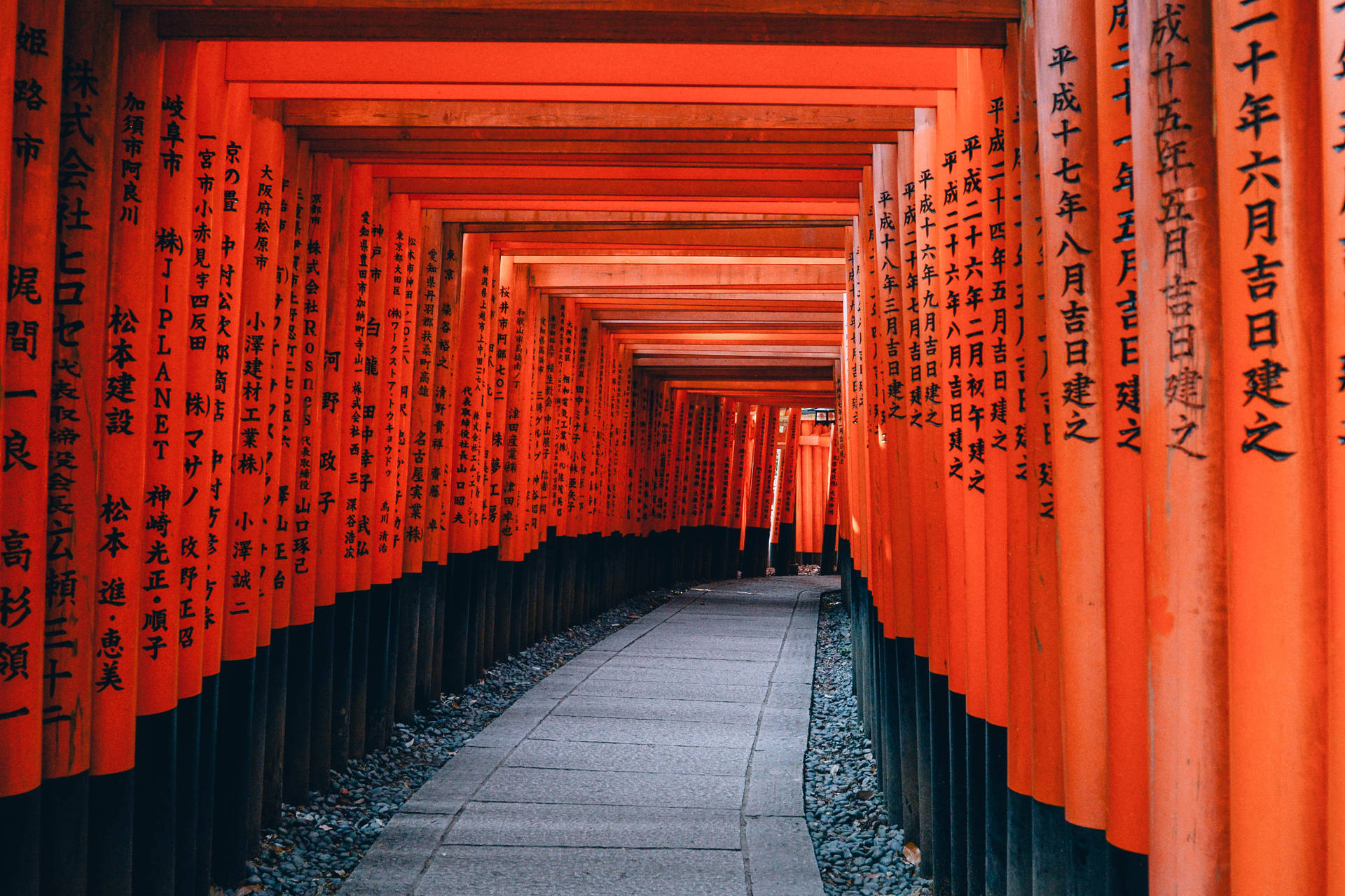 1920x1280 Download Fushimi Inari Taisha Temple, Kyoto, Japan Wallpaper
