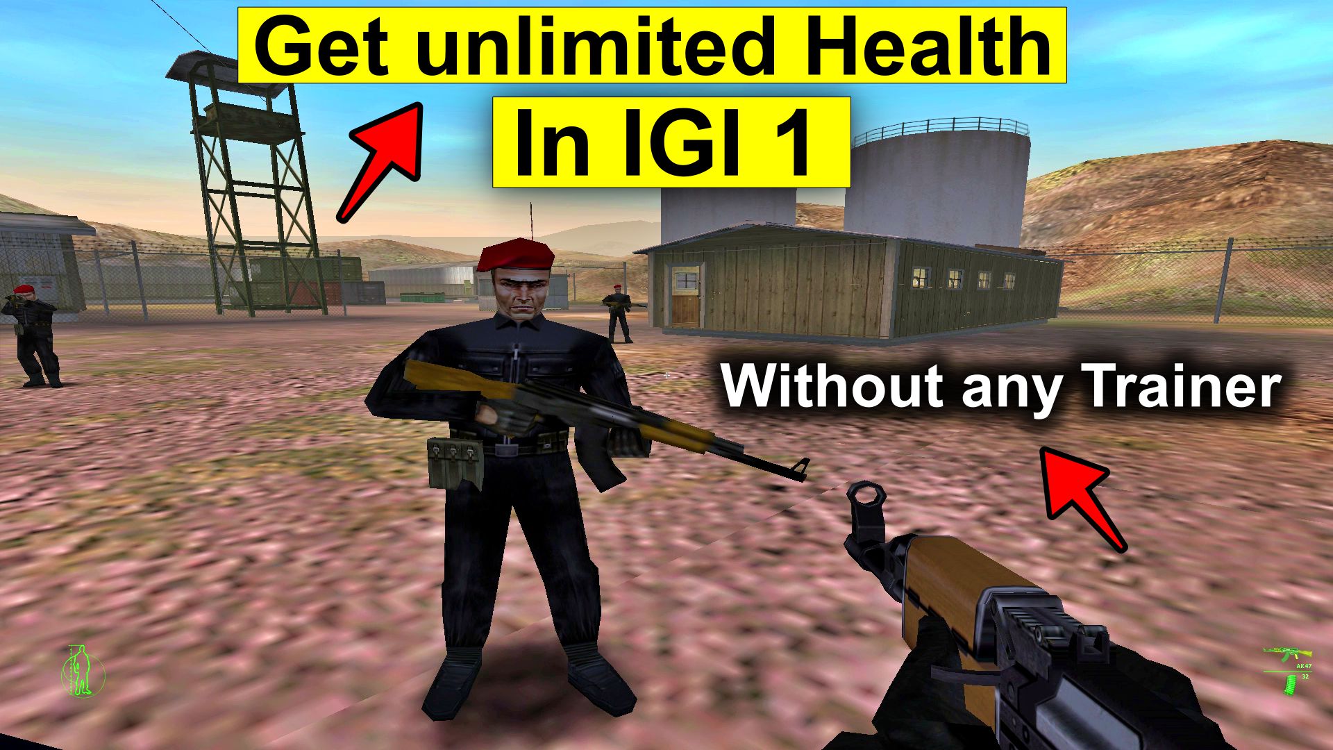 1920x1080 how to get unlimited health in igi 1 without any trainer
