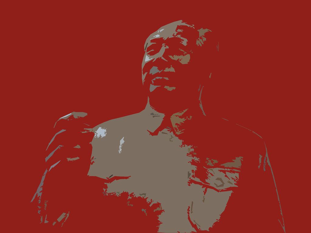 1024x768 Mao Zedong. The Pre Photoshop Source Image Is A Bronze Bust
